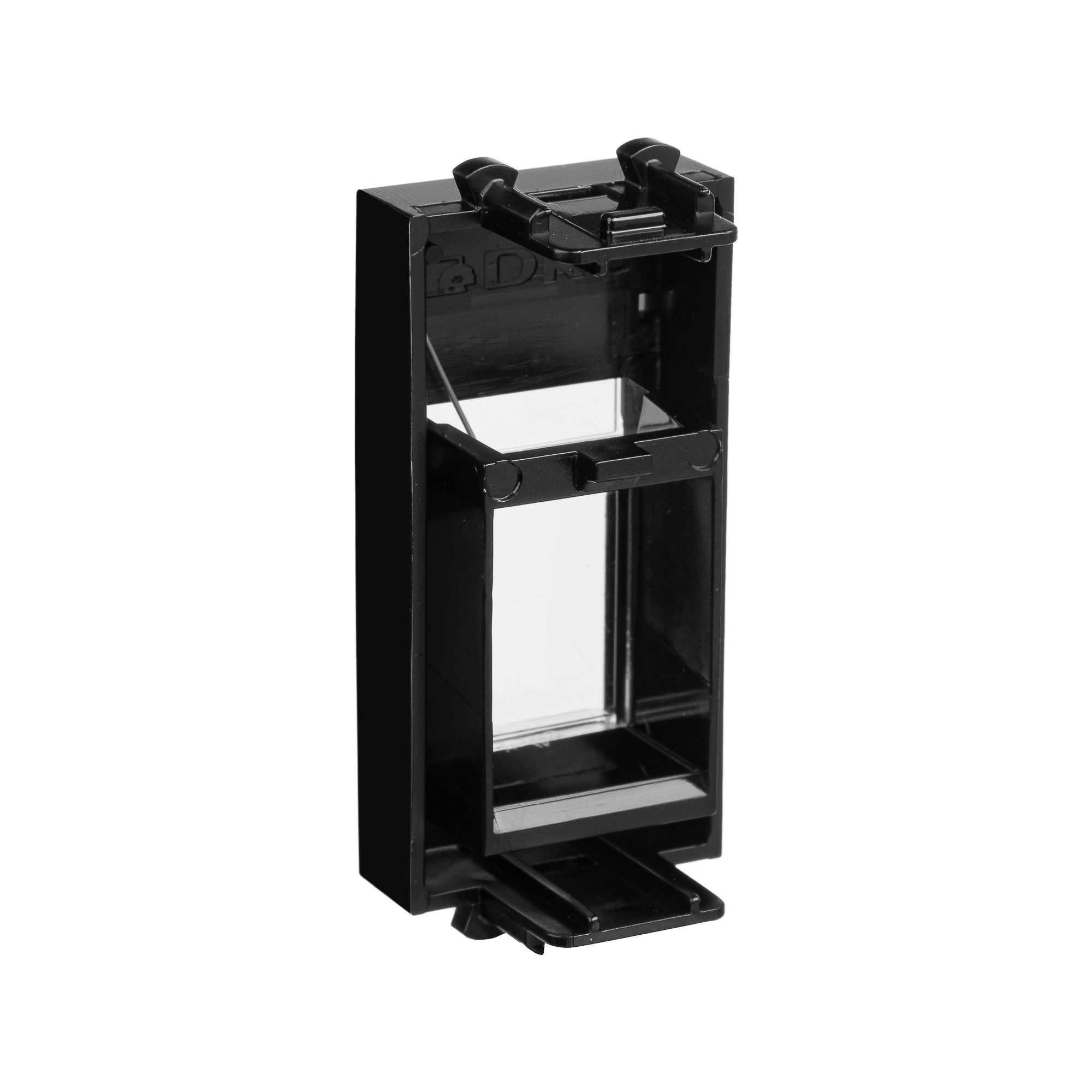 Адаптер для Кейстоун (Keystone), Avanti, черный квадрат, 1 модуль