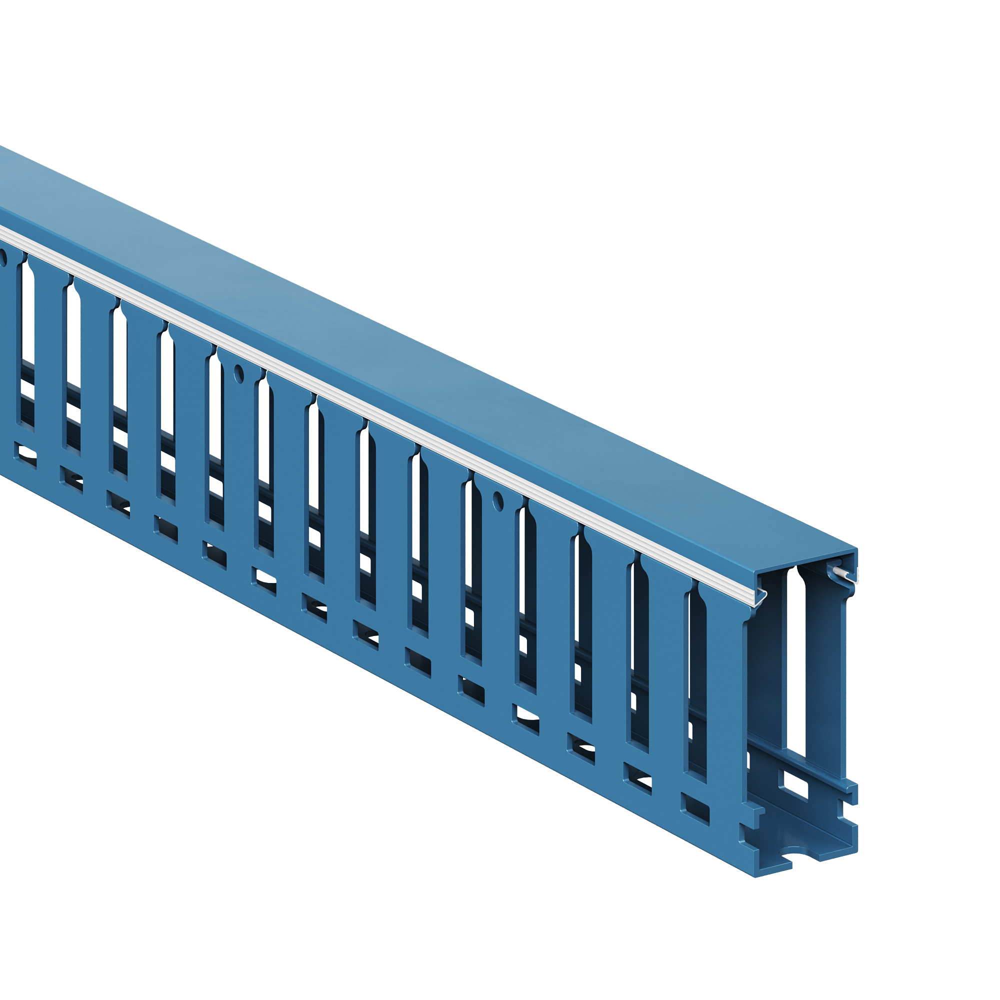Перфорированные короба серии RL12 Короб перфорированный, синий RL12 25x60 DKC|ДКС