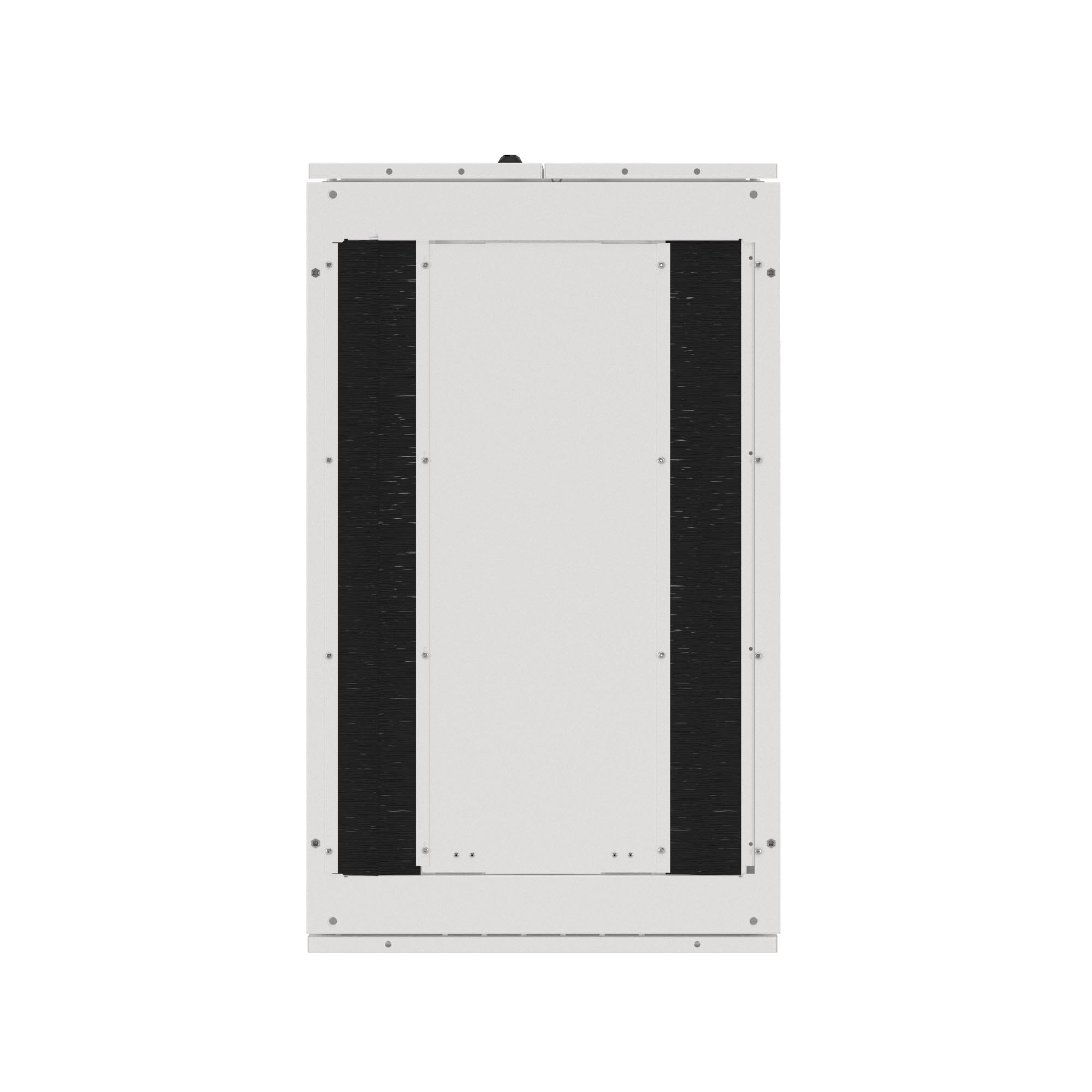 ИТ-шкаф ДКС для ЦОД напольный собранный 19'',  48U 800x1200мм, двойные боковые панели, перф/двойная перф дверь, белый RAL9003