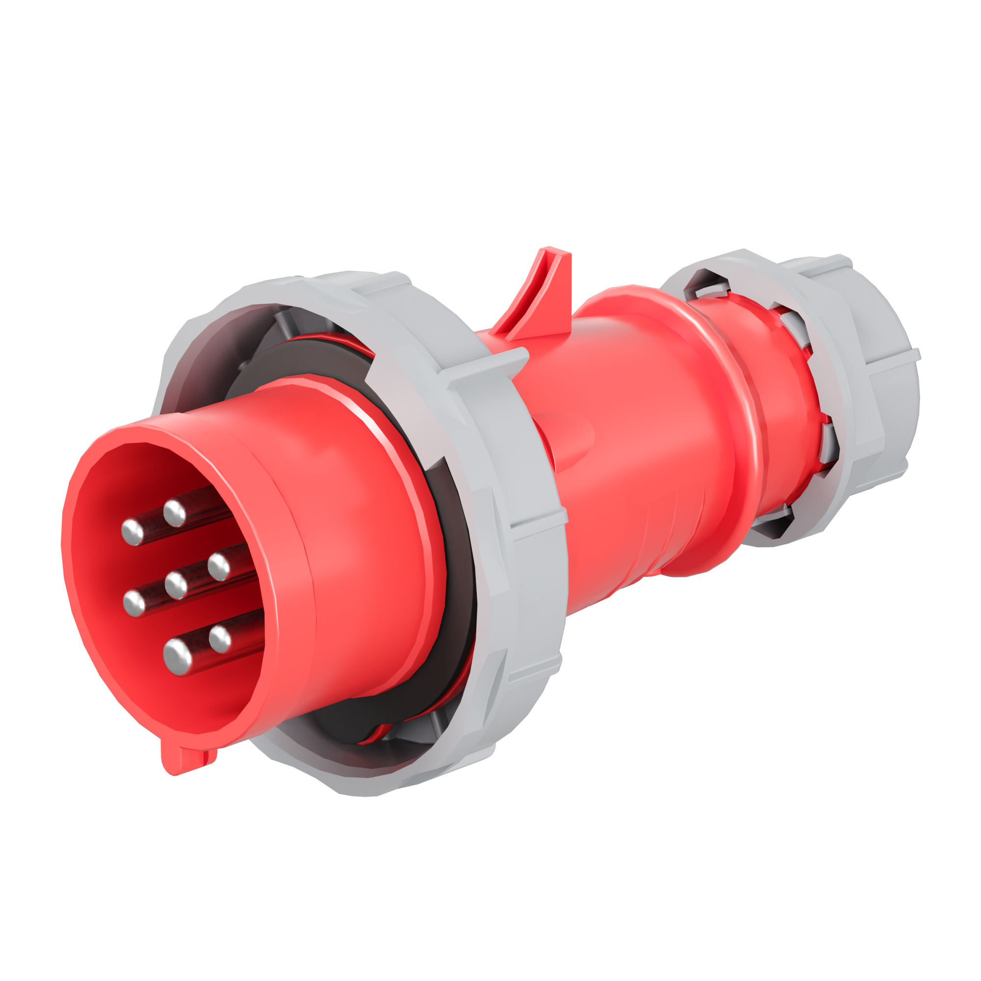 400 В, 6P+E Вилка кабельная CP IP67 16A 6P+E 400В DKC|ДКС