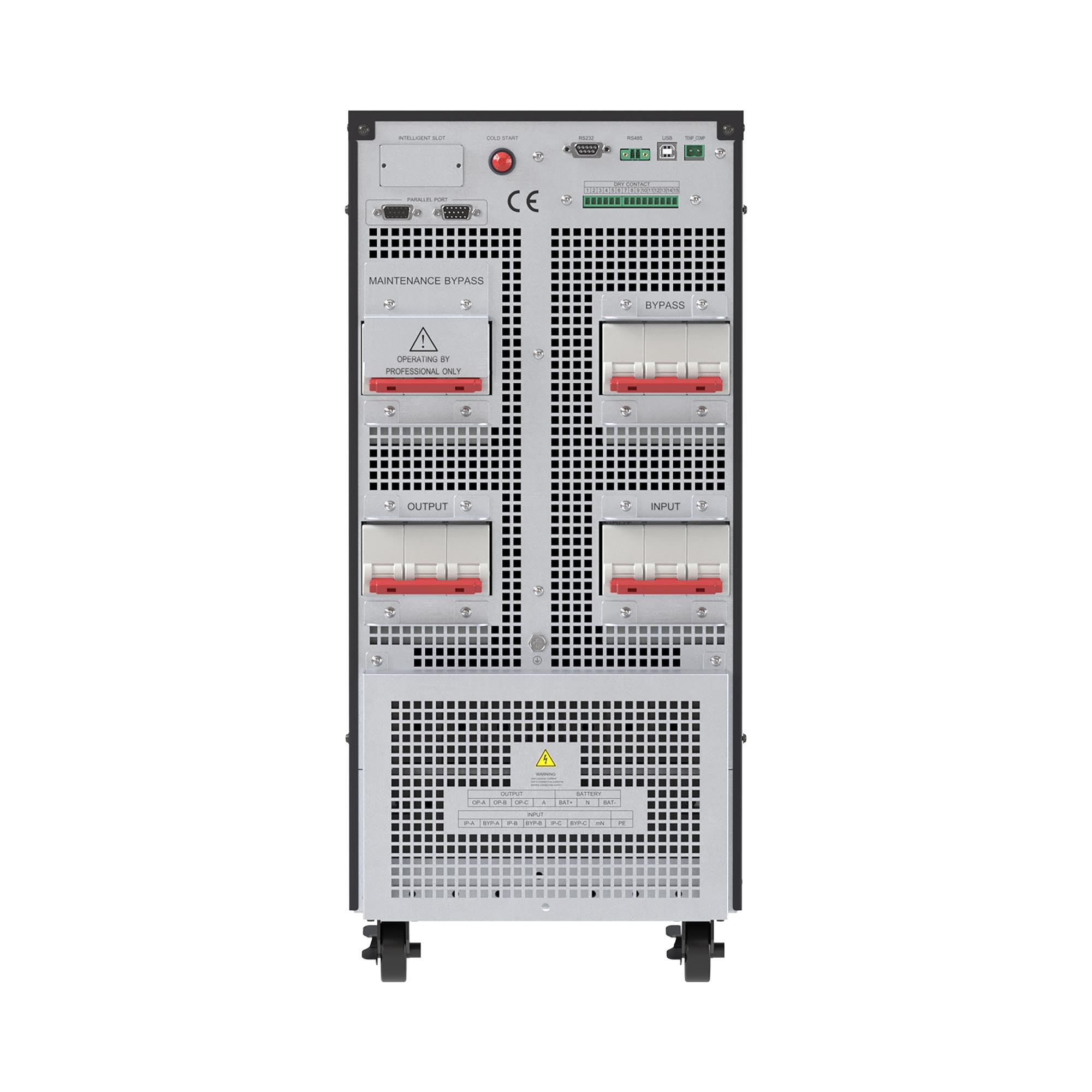 Трехфазный ИБП ДКС серии Трио МТ (Trio MT), 60 кВА / 60кВт, напольное исполнение, без внутренних АКБ