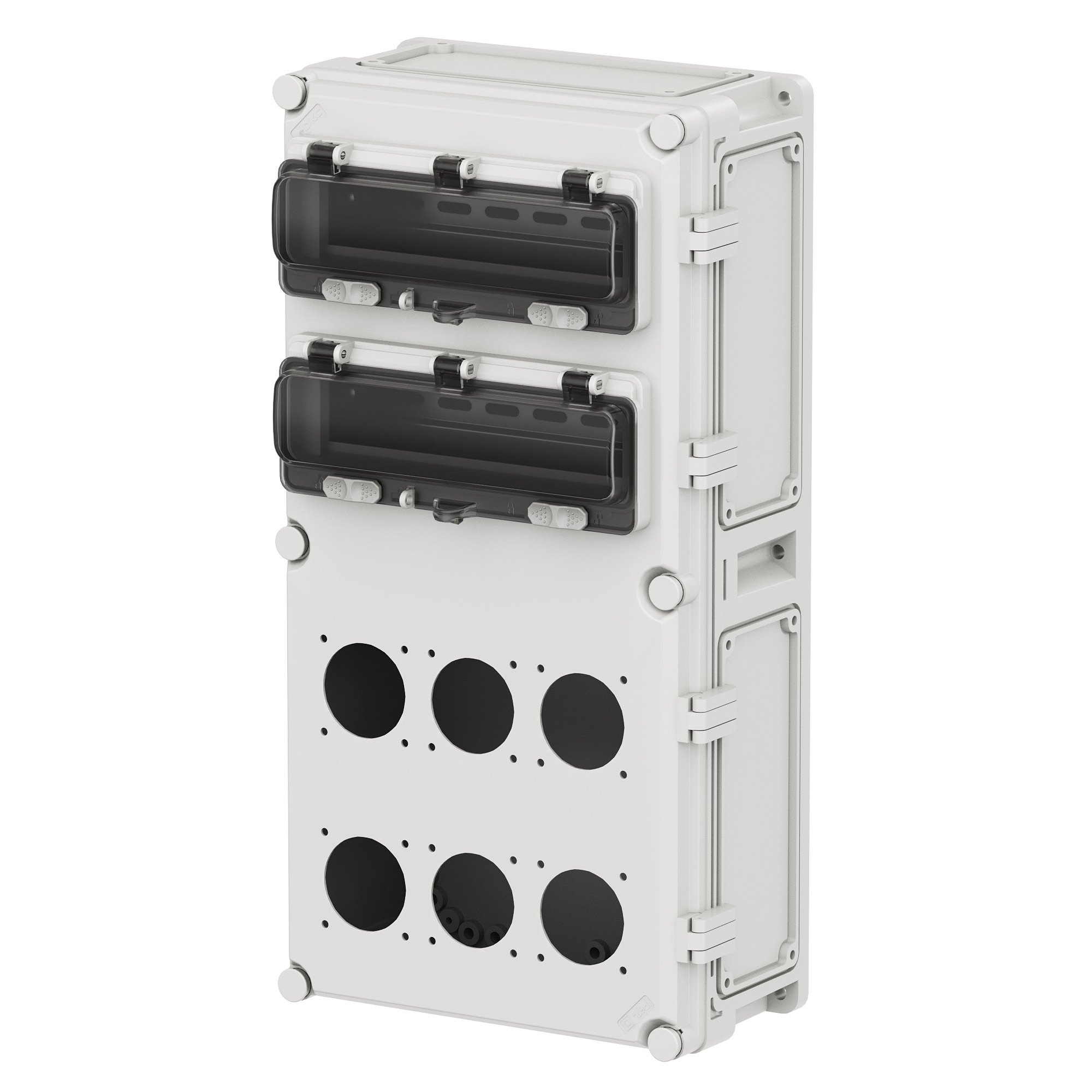 Корпус на 24 модуля, розетки модели PSS 6шт, IP66