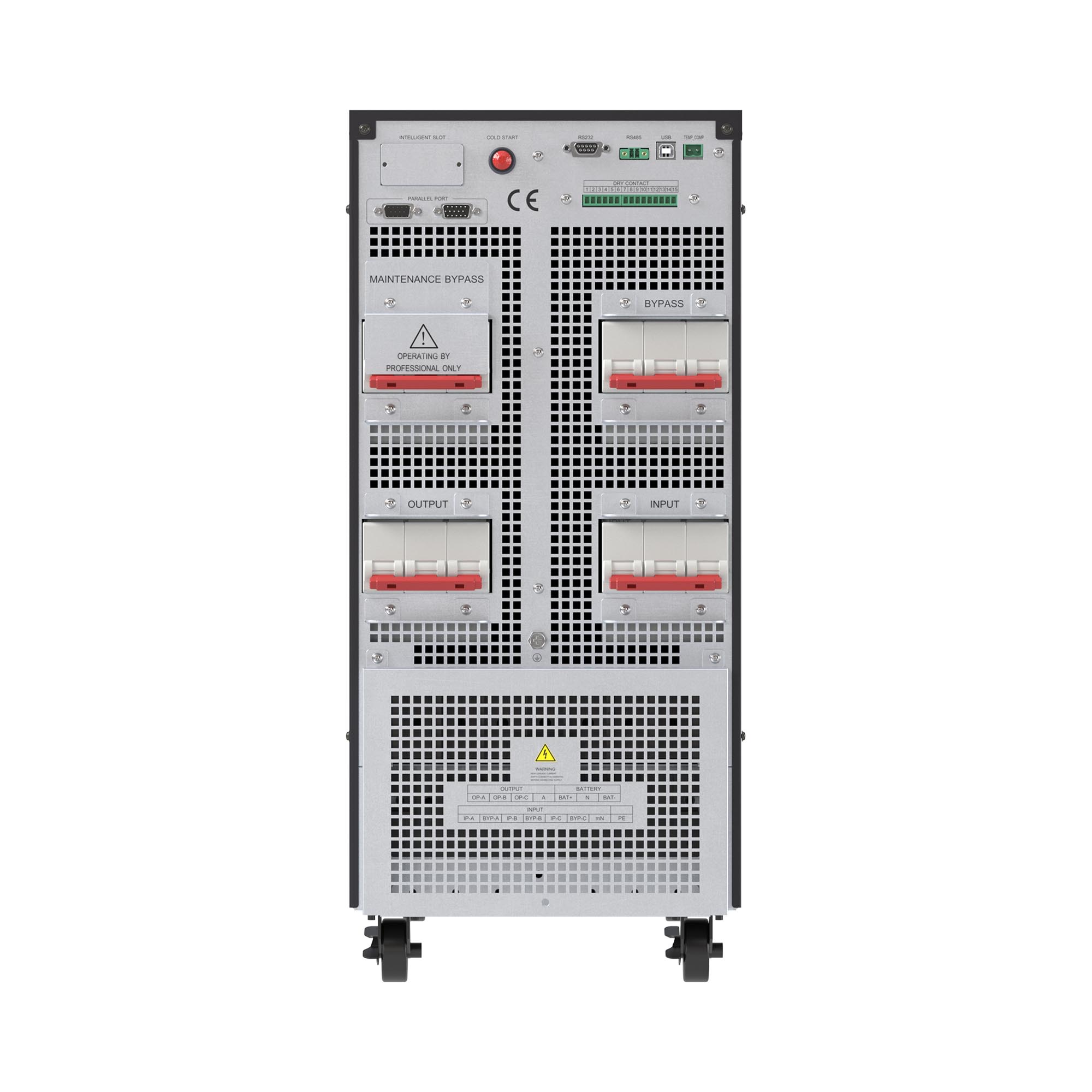 Трехфазный ИБП ДКС серии Трио МТ (Trio MT), 40 кВА / 40кВт, напольное исполнение, без внутренних АКБ