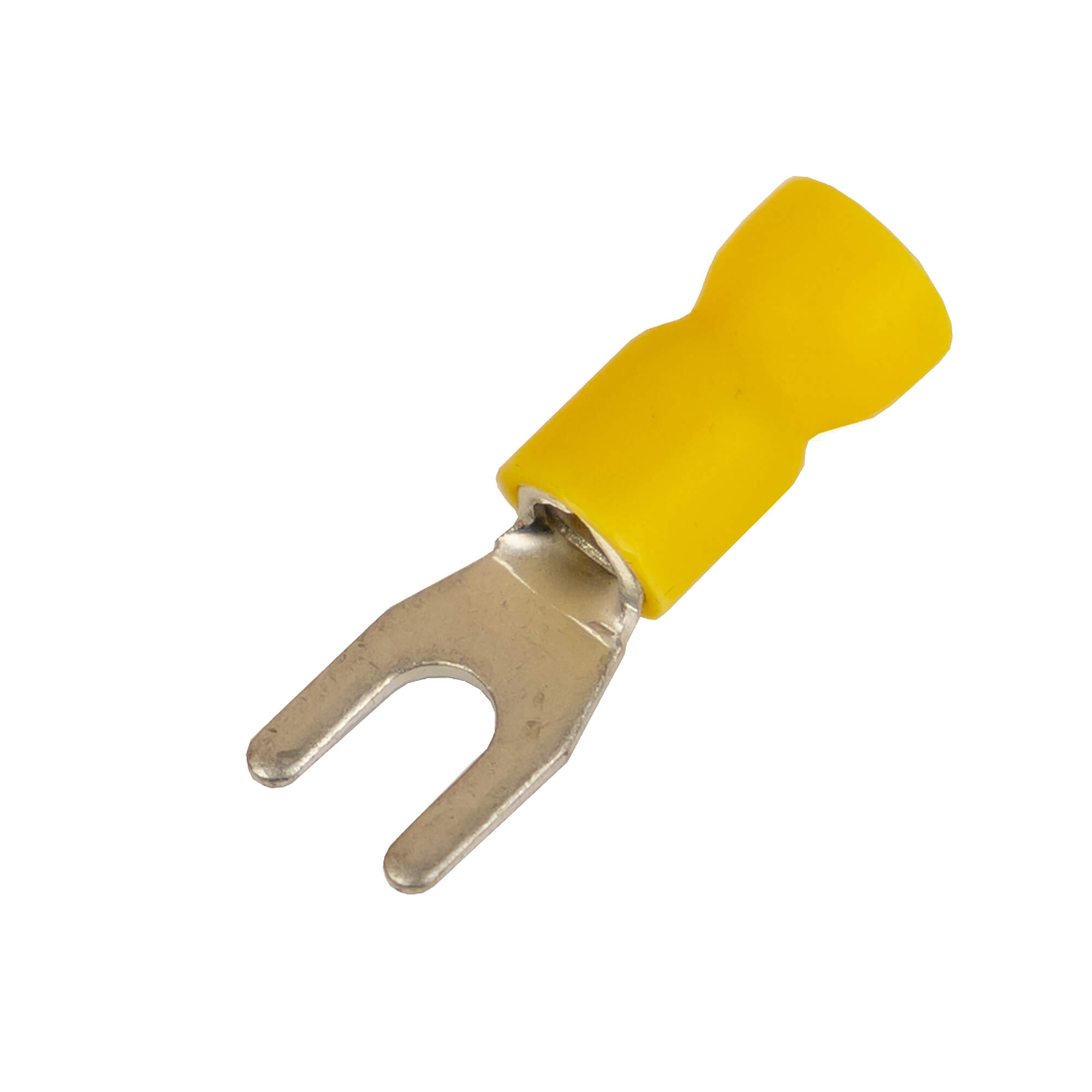 Наконечник вилочный с изолир.фланцем ПВХ, легкий ввод жилы, 2,5-6 кв.мм ...