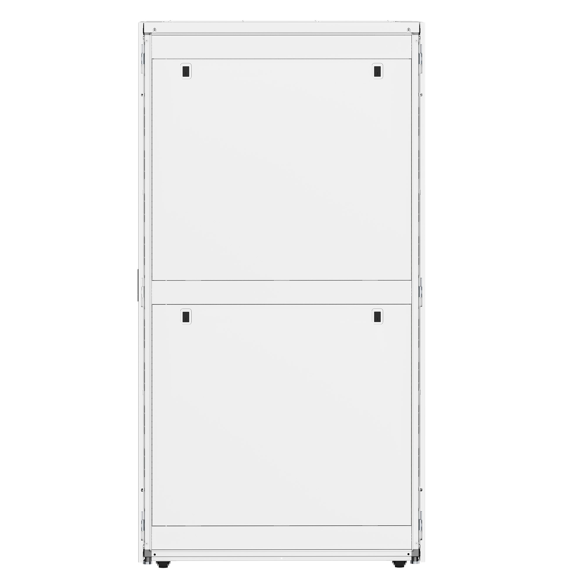 ИТ-шкаф ДКС для ЦОД напольный собранный 19'',  48U 800x800мм, двойные боковые панели, перф/двойная перф дверь, белый RAL9003