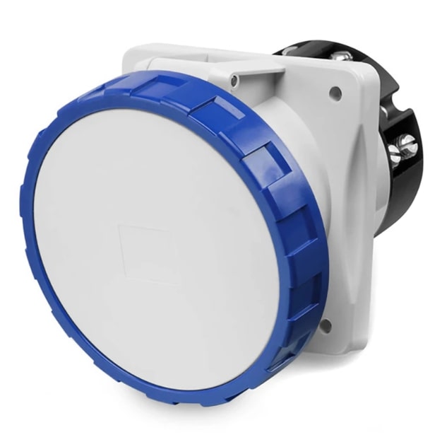 Розетки скрытой установки Розетка панельная с наклоном артикул DIS4156363 IP67 63A 2P+E 230В DKC|ДКС