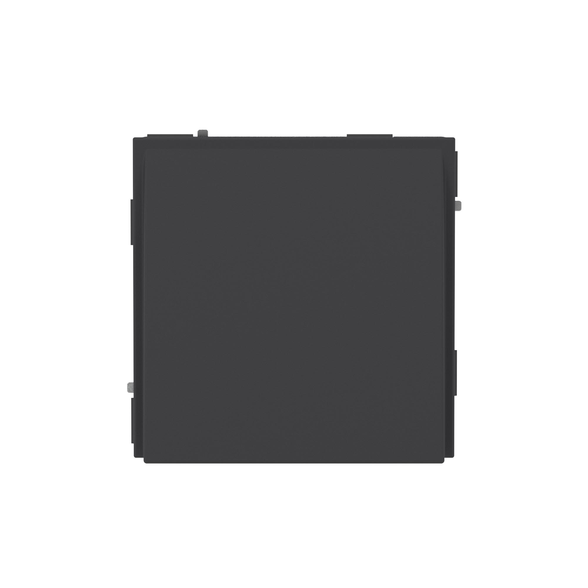 Вывод кабеля из стены, KANT, черный уголь