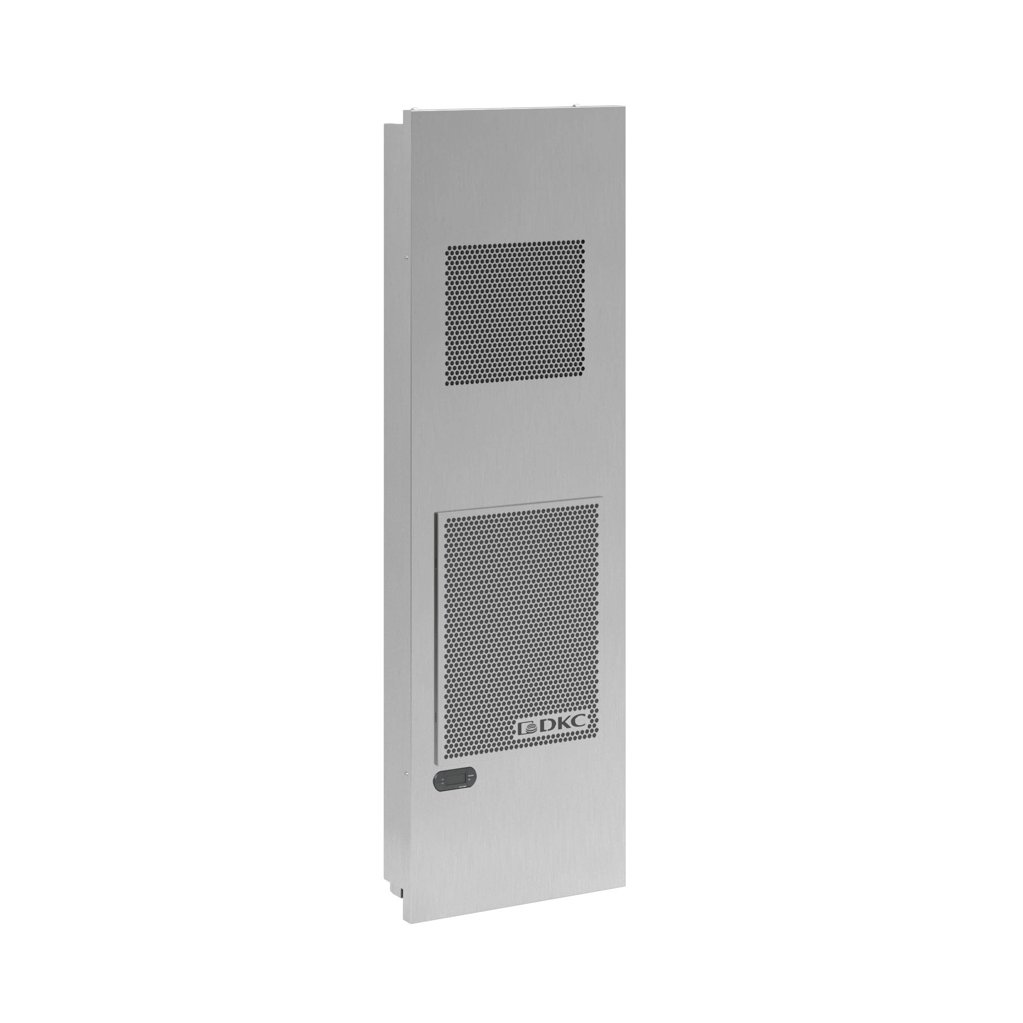 Wall-mounted conditioner Slim IN stainless steel AISI304 2000 W, 230 V, 1 ph, 490x1720x220 mm