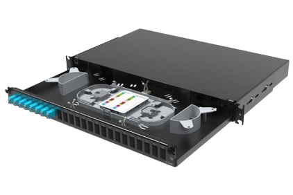 Completed FO patch panels