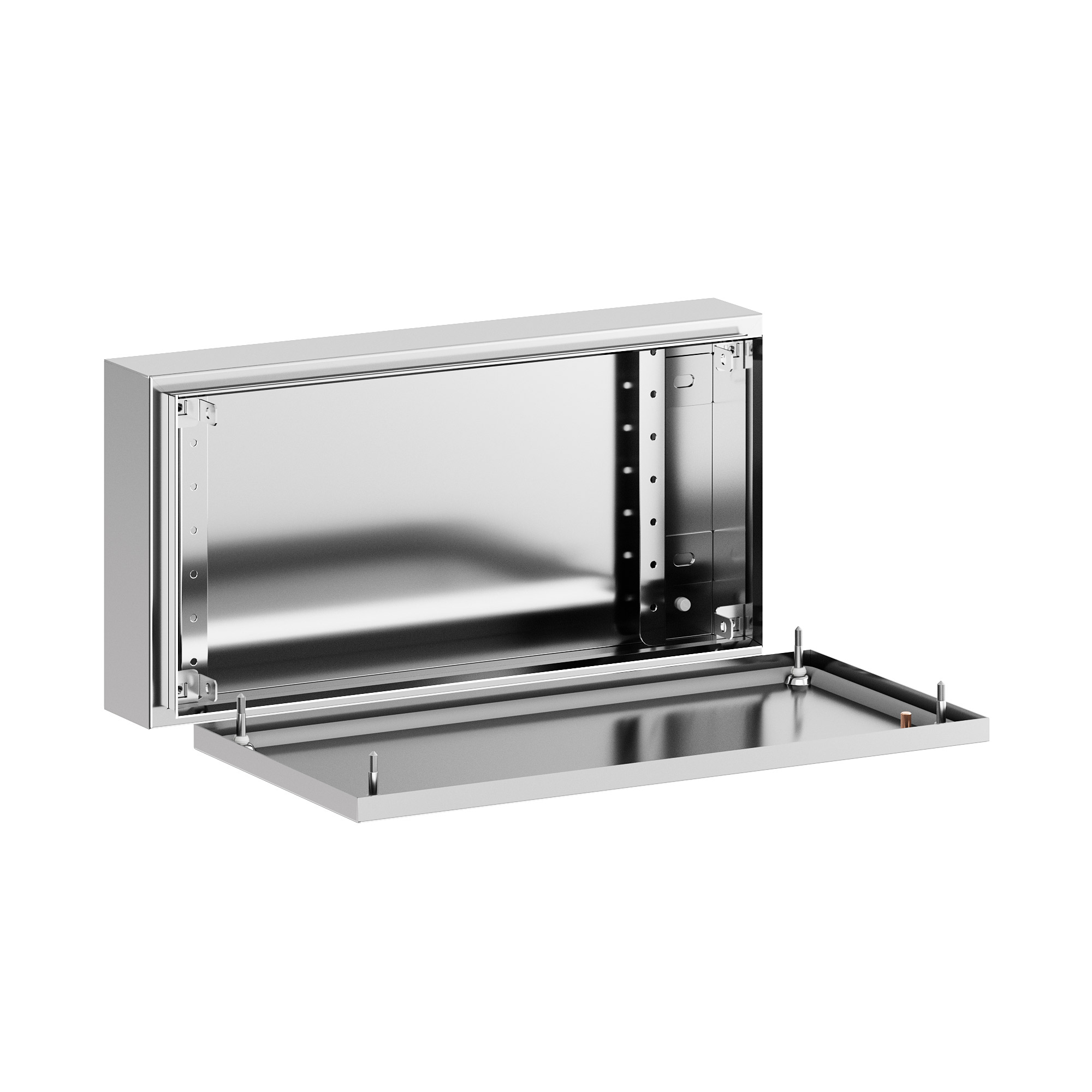 Корпус клеммный SDI из нержавеющей стали AISI304 ВxШxГ 400x200x80 мм, IP66