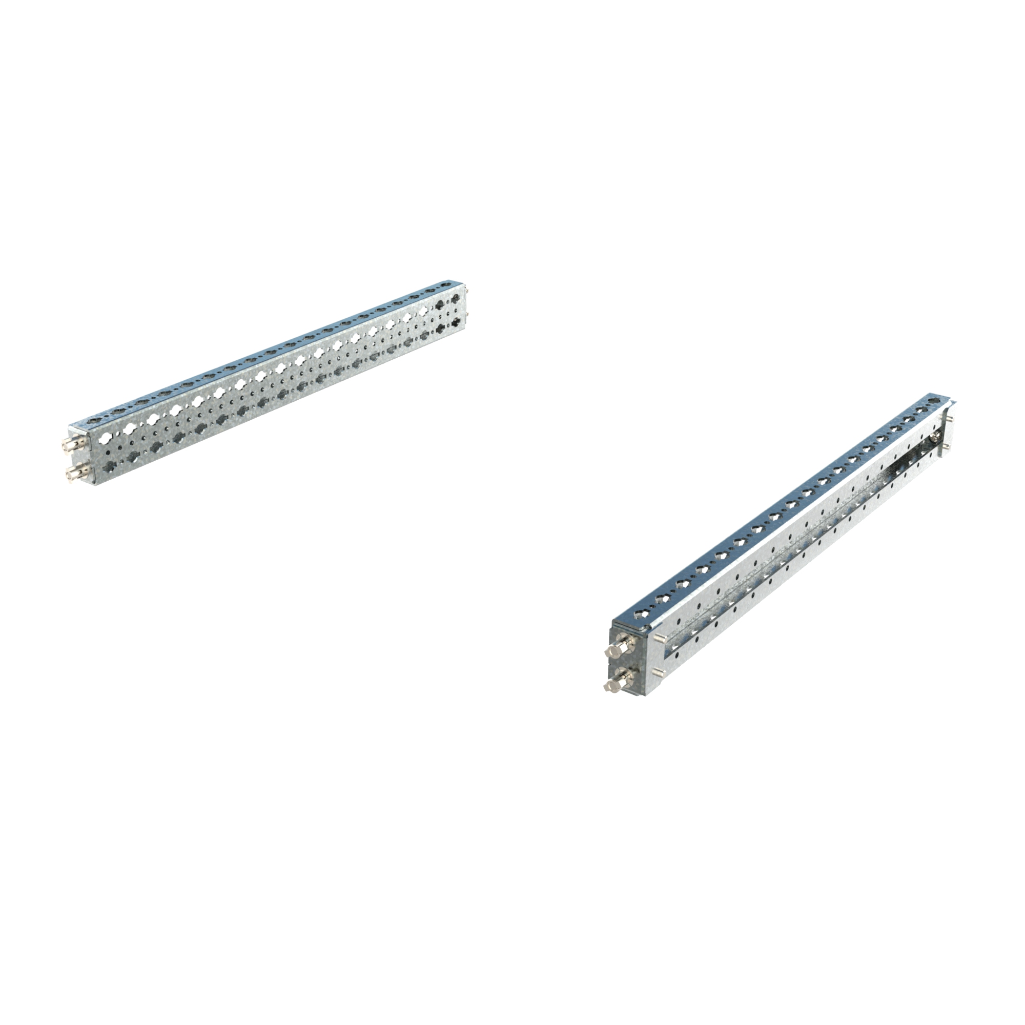 Рейка боковая усиленная для шкафов CQE N Г=800 мм, комплект 2 шт. ДКС ...