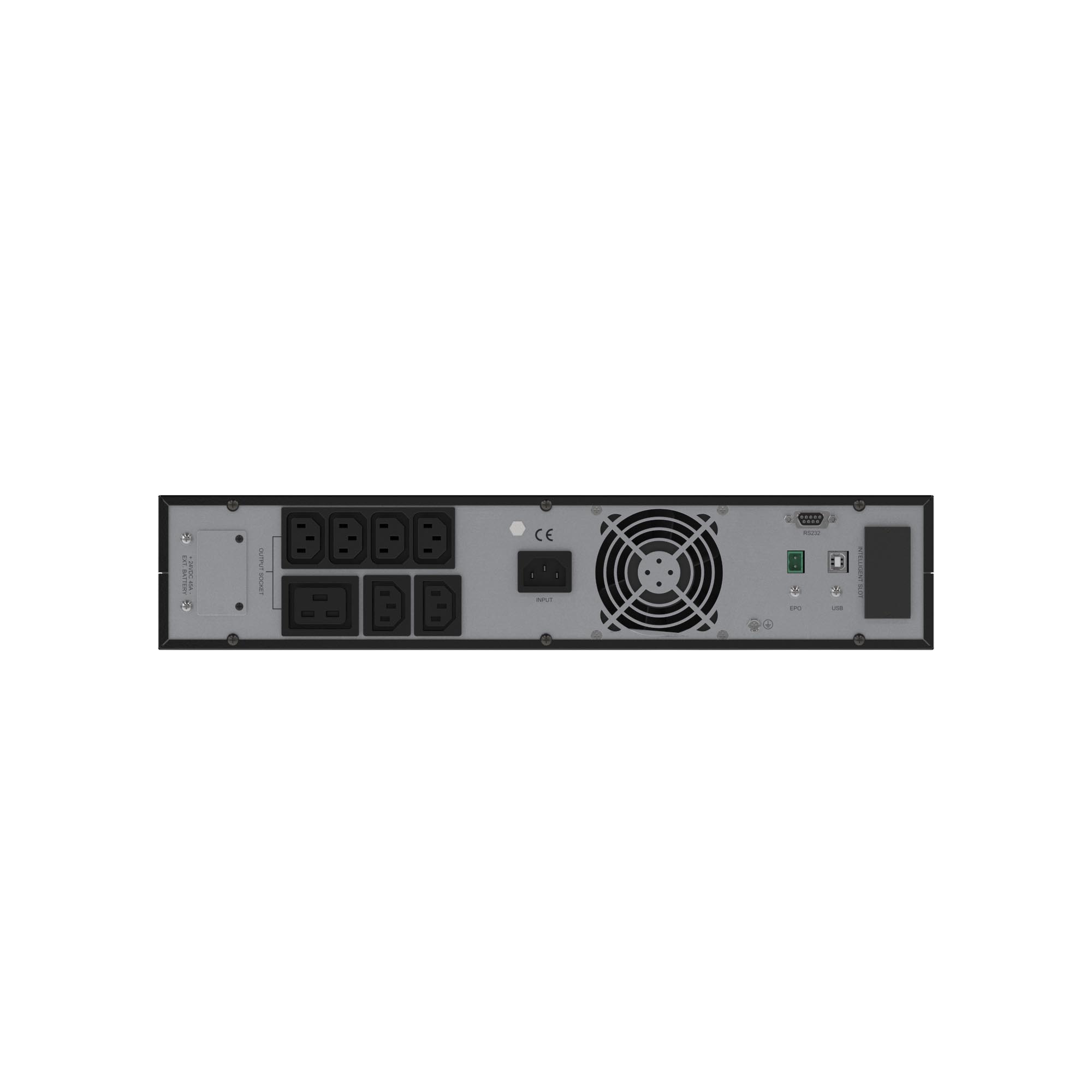 Линейно-интерактивный ИБП ДКС серии Инфо Рэкмаунт Про (Info RackmountPro), 3000 ВА/2400Вт,1/1, USB, RJ45, 6xIEC C13, Rack 2U, SNMP/AS400slot, 4x9Aч