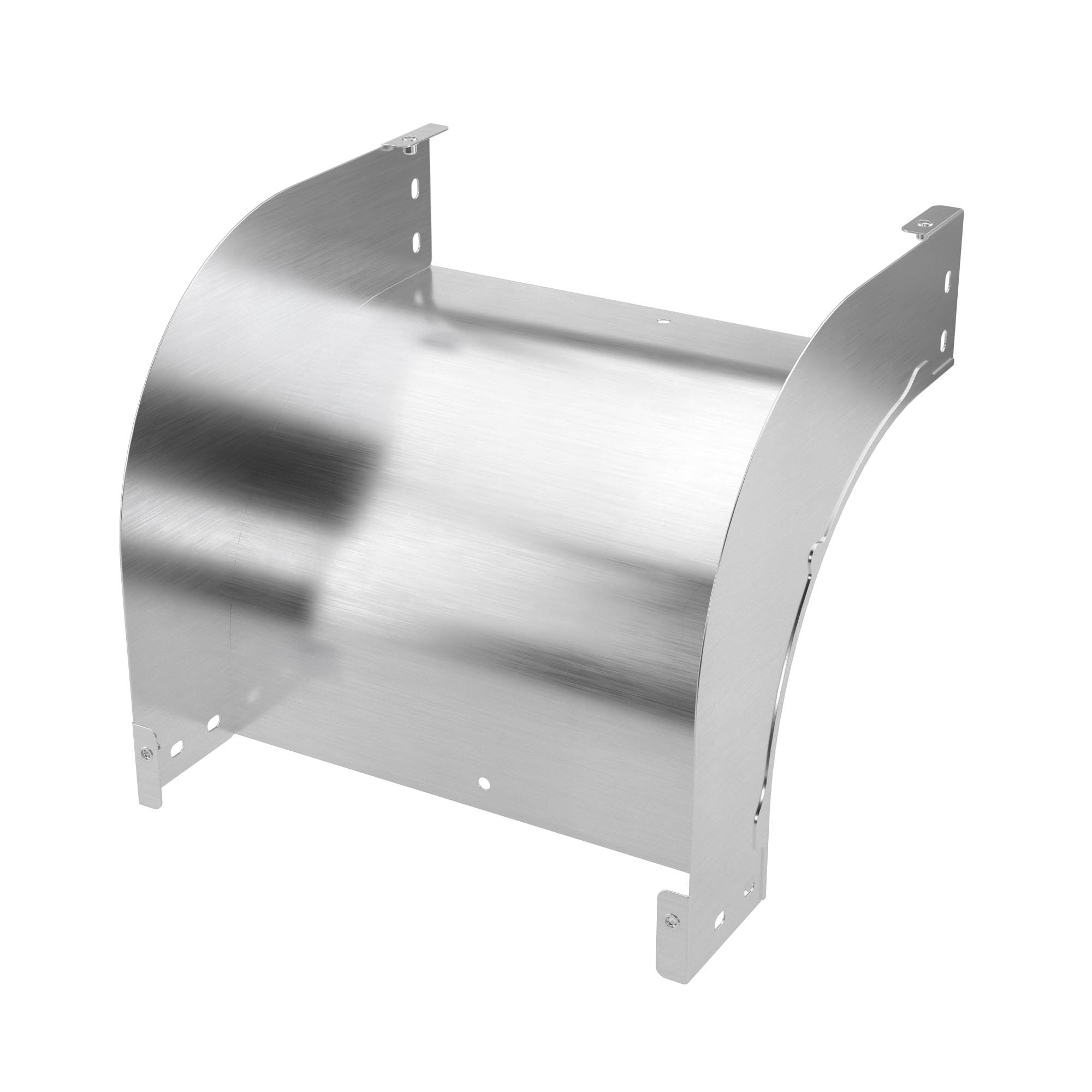 Угол вертикальный внешний 90 градусов 80х100, 1,5 мм, AISI 304 в комплекте с крепежными элементами и соединительными пластинами, необходимыми для монтажа ISOM810KC DKC