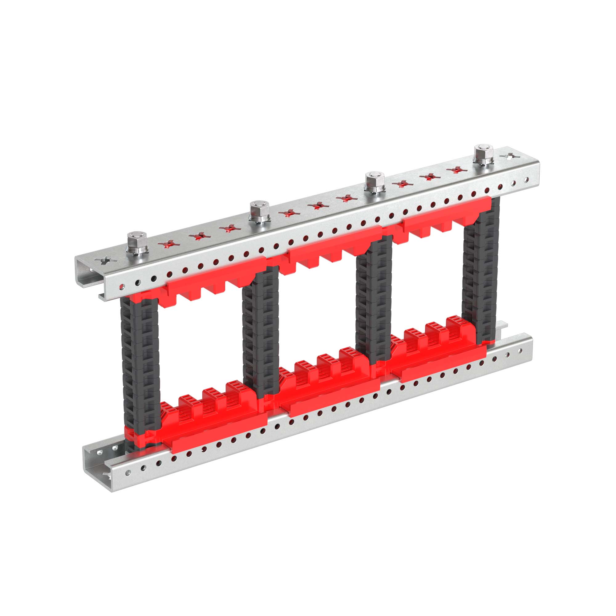 Комплект изоляторов главной шинной системы 2-3 шины на полюс, толщиной 10мм, 3Р