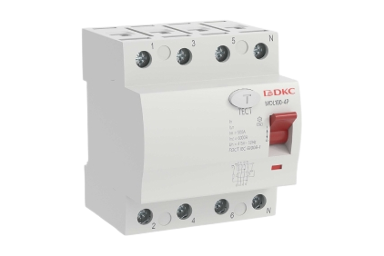 Модульные выключатели дифференциального тока УЗО (ВДТ) «YON макс» (YON max)