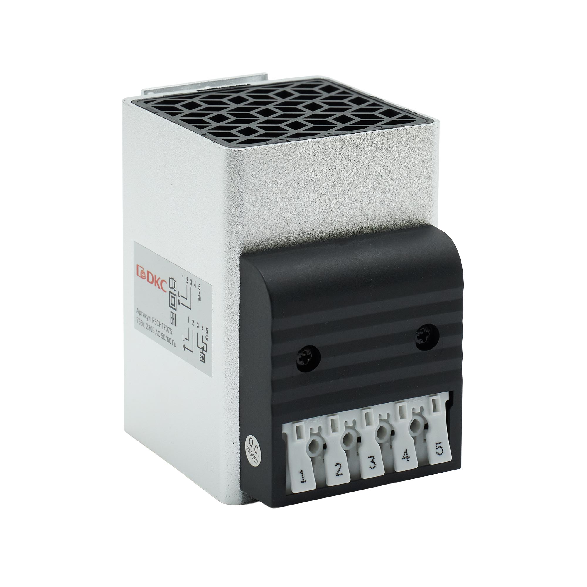 Компактный обогреватель с вентилятором 300 Вт, 230 В AC