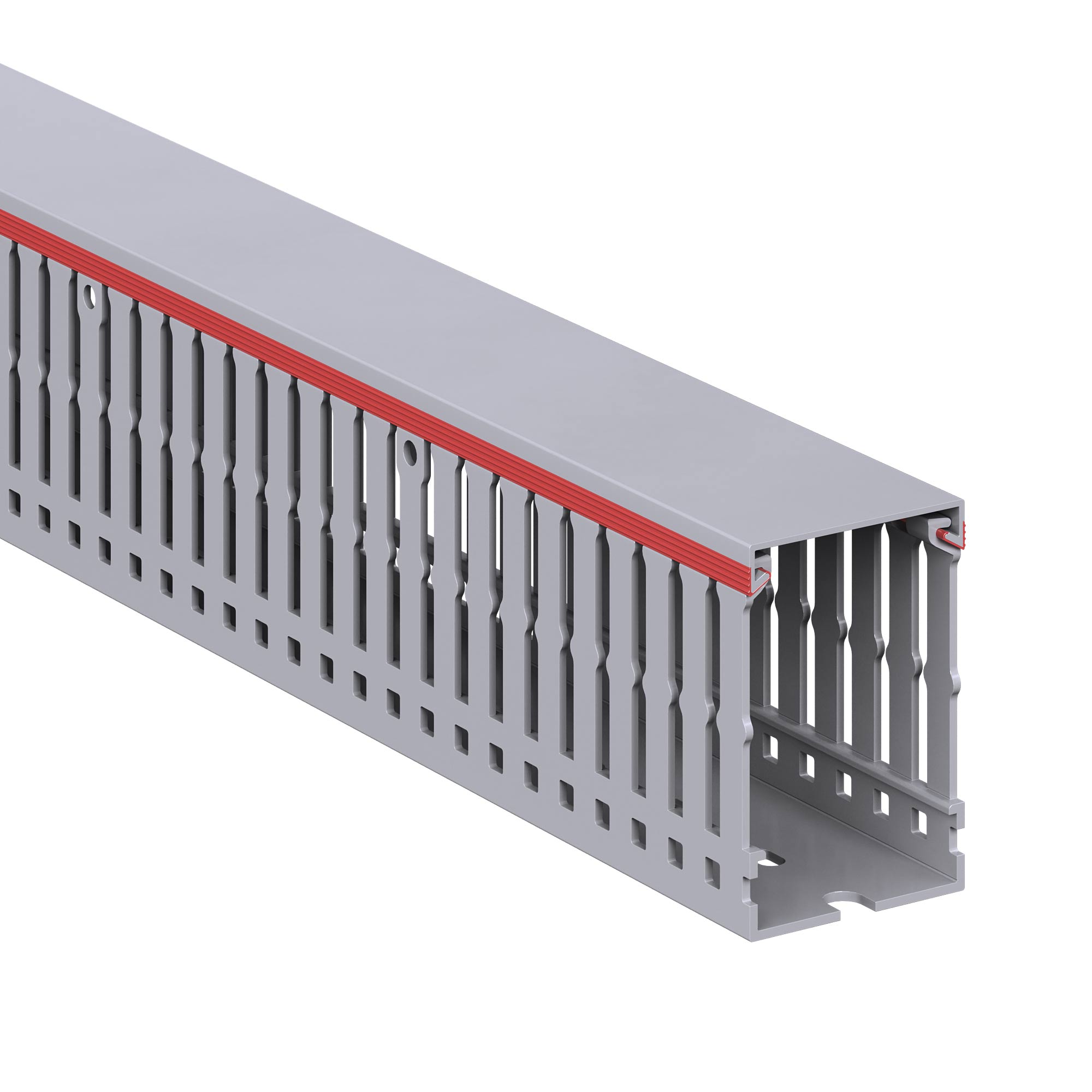 Перфорированные короба серии RL6 Короб перфорированный, серый RL6 40x60 DKC|ДКС