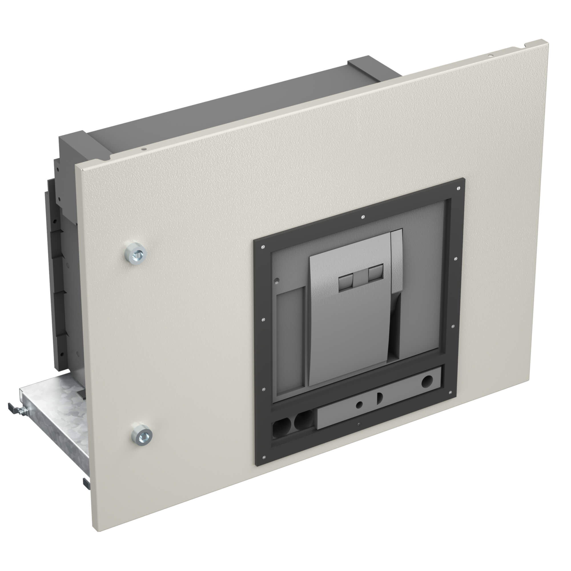 Комплекты для установки коммутационных аппаратов Комплект внешний вертикальный 3п NA8G-5000 выкатной Ш=1000 В=600 DKC|ДКС