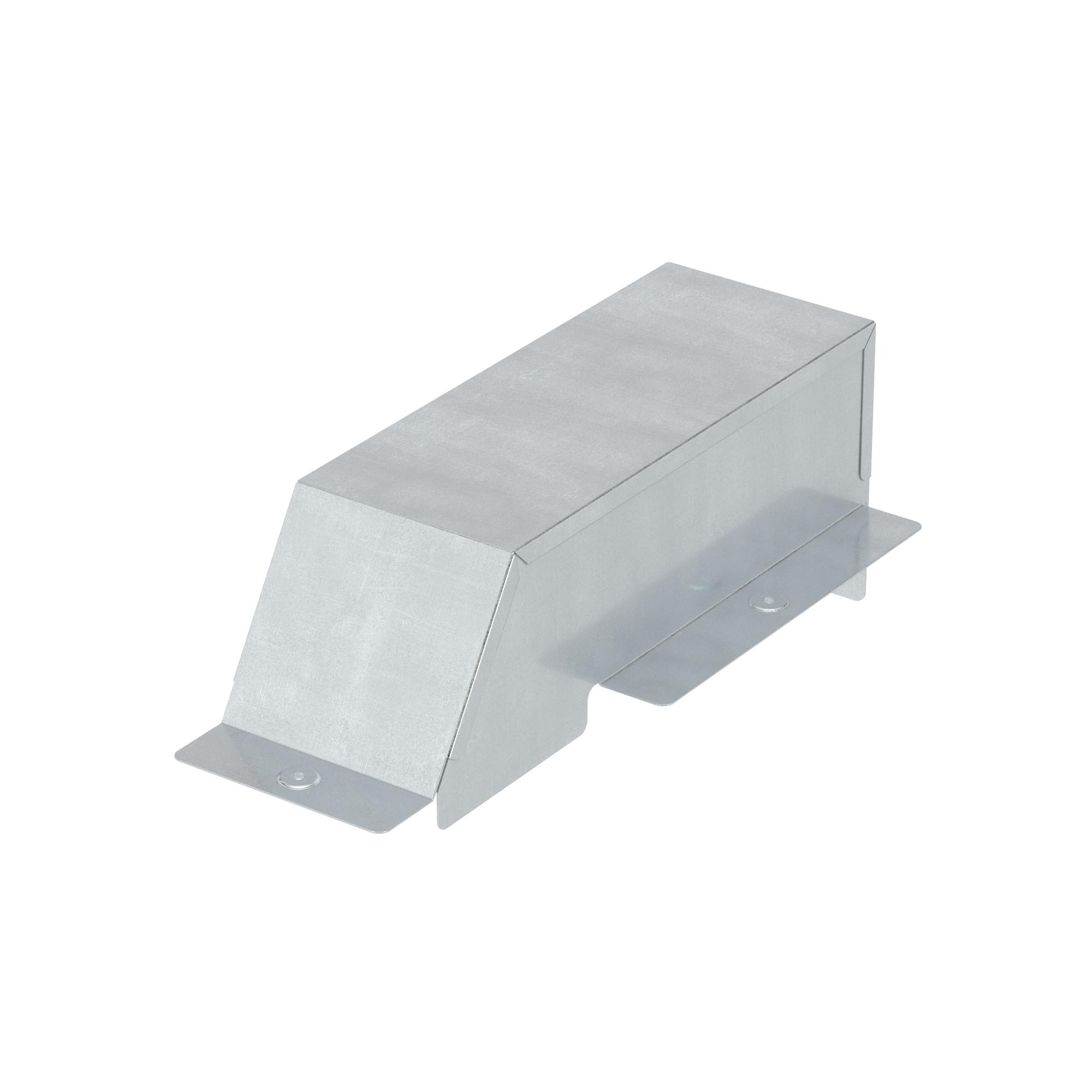 Ответвитель-крышка  DDT 100/100 в комплекте с крепежными элементами исоединительными пластинами, необходимыми для монтажа