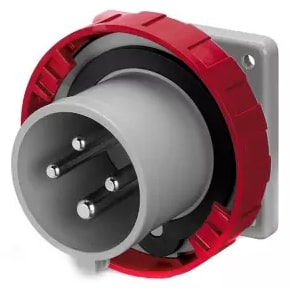 Вилки кабельные Вилка панельная артикул DIS2483296 IP67 32А 3P+E 400В DKC|ДКС