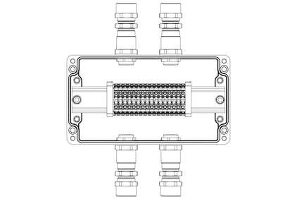 Взрывозащищенные коробки и корпуса Ex e, Ex i