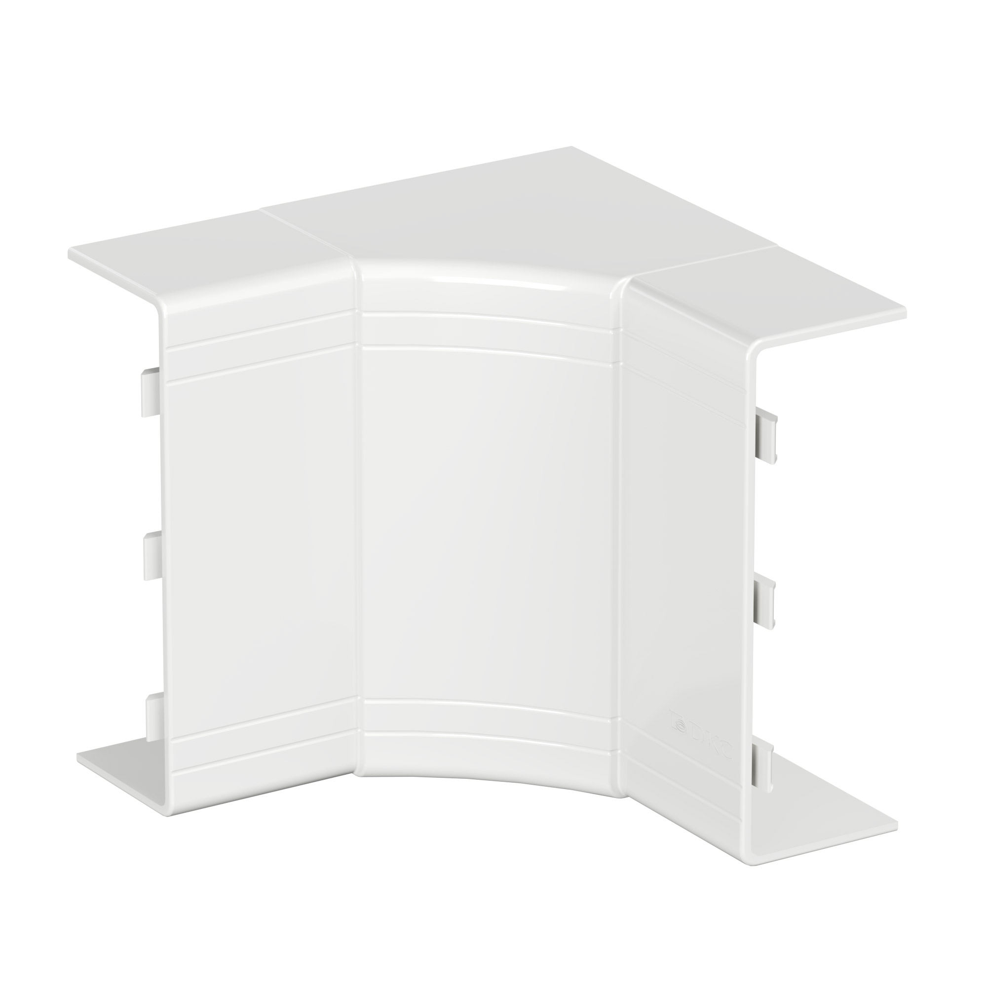 Короб 120x40 мм с аксессуарами NIA 120x40 Угол внутренний неизменяемый (90°) DKC|ДКС