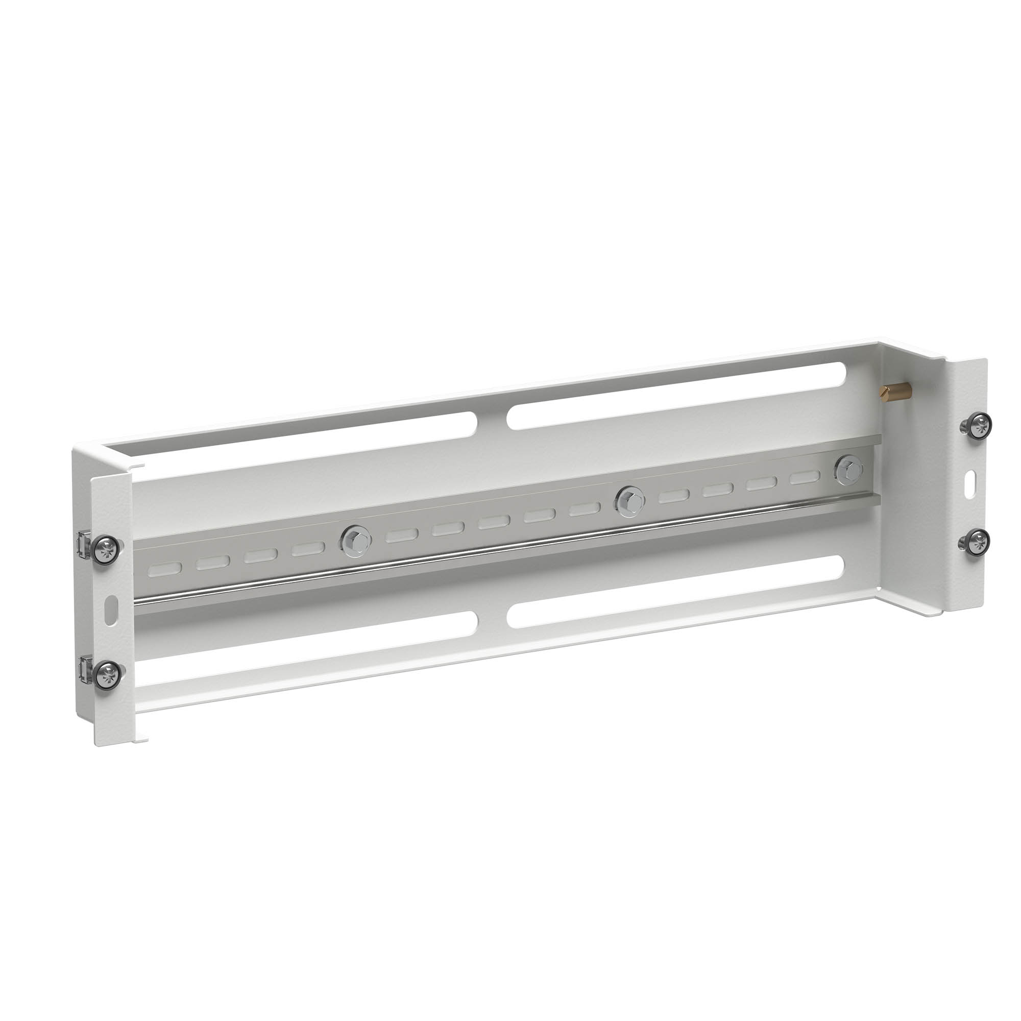 Модуль 3U с DIN рейкой для 19" IT-корпусов, RAL7035 ДКС|DKC: подробные ...
