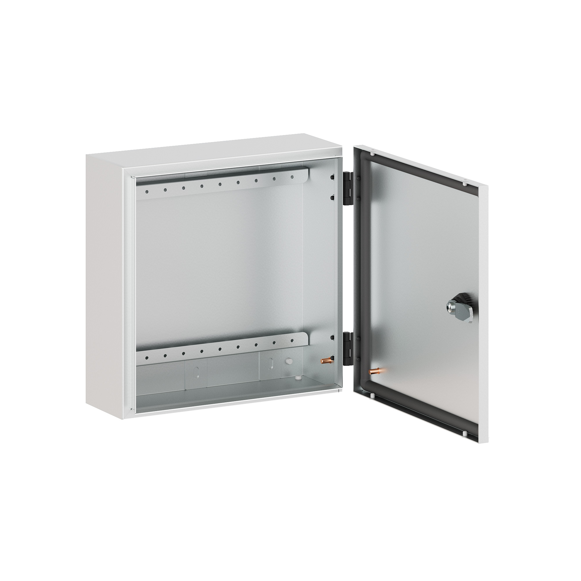 Корпус клеммный металлический SDE ВxШxГ 300x300x120 мм с дверцей, IP55