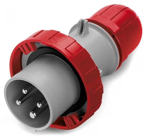 Вилка кабельная артикул DIS2183236 IP67 32A 3P+E 400В