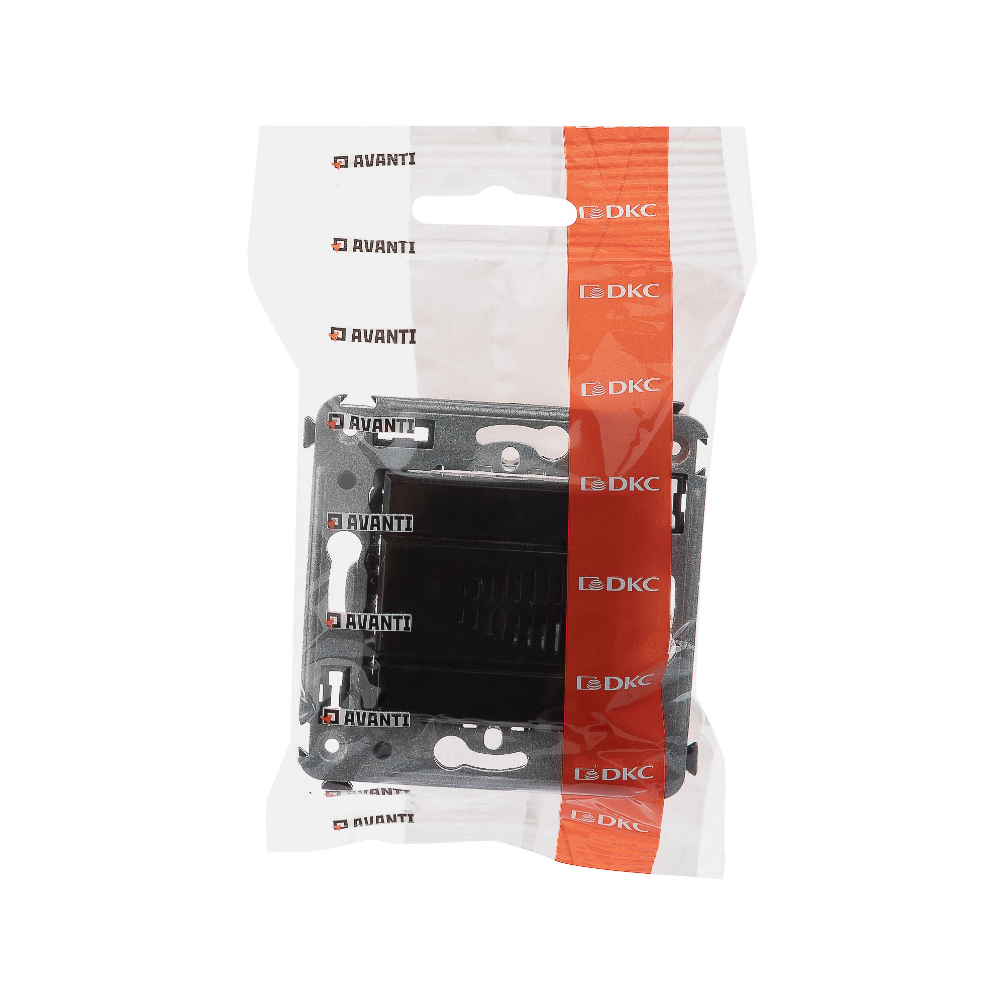 Звонок в стену, Avanti, черный квадрат