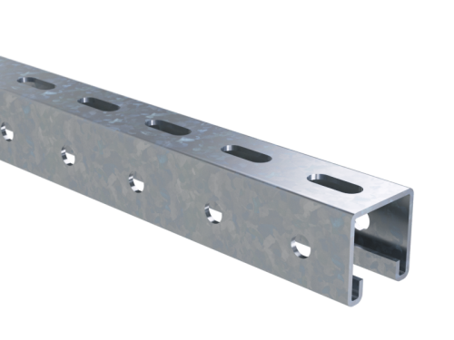 Профили С-образный профиль 41x41, L2350, толщ.2 мм, нержавеющая сталь AISI 304 DKC|ДКС