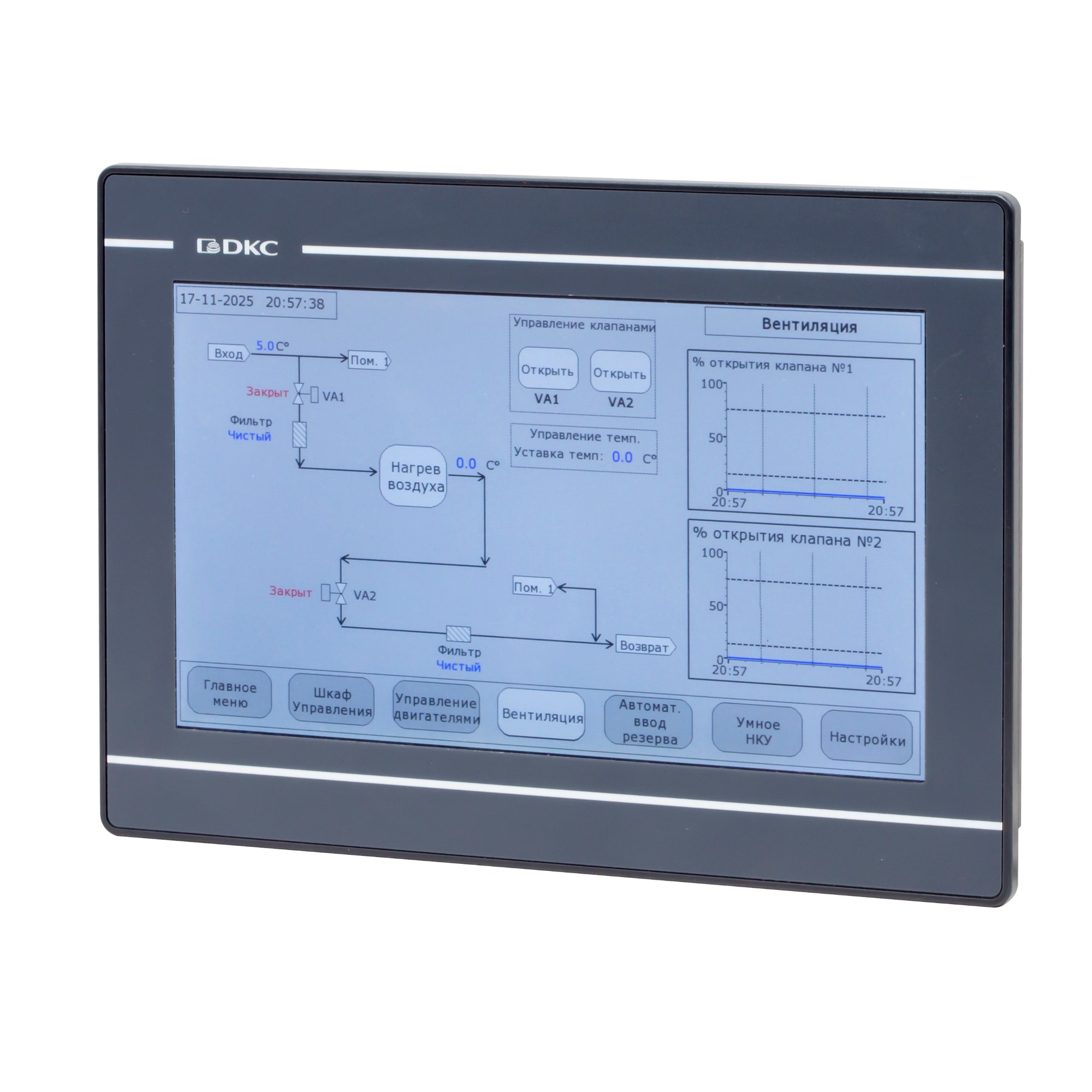 Промышленная операторская панель, диагональ 10.1", 16,77М цветов дисплейTFT, разрешение 1024×600 px, порты: 2 COM, 1 MicroUSB, 1 USB, 1 Ethernet
