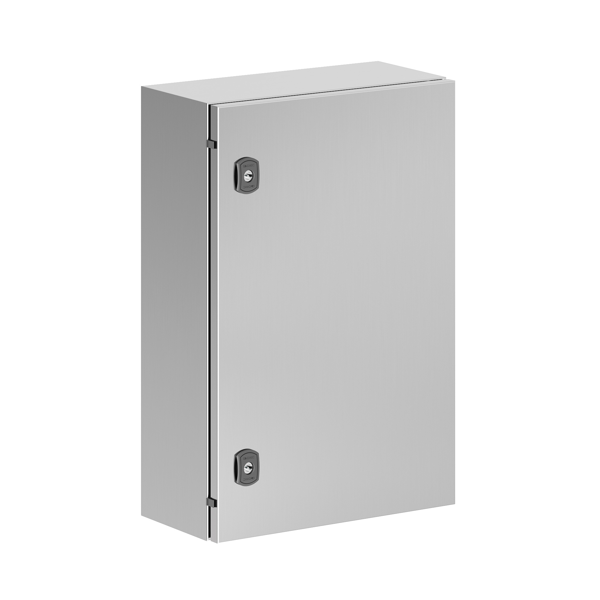 Корпуса навесные STH, нержавеющая сталь AISI304, с фланцем Корпус навесной STH с М/П из нержавеющей cтали AISI304 ВxШxГ 600x400x200 мм, с фланцем, IP66 DKC|ДКС