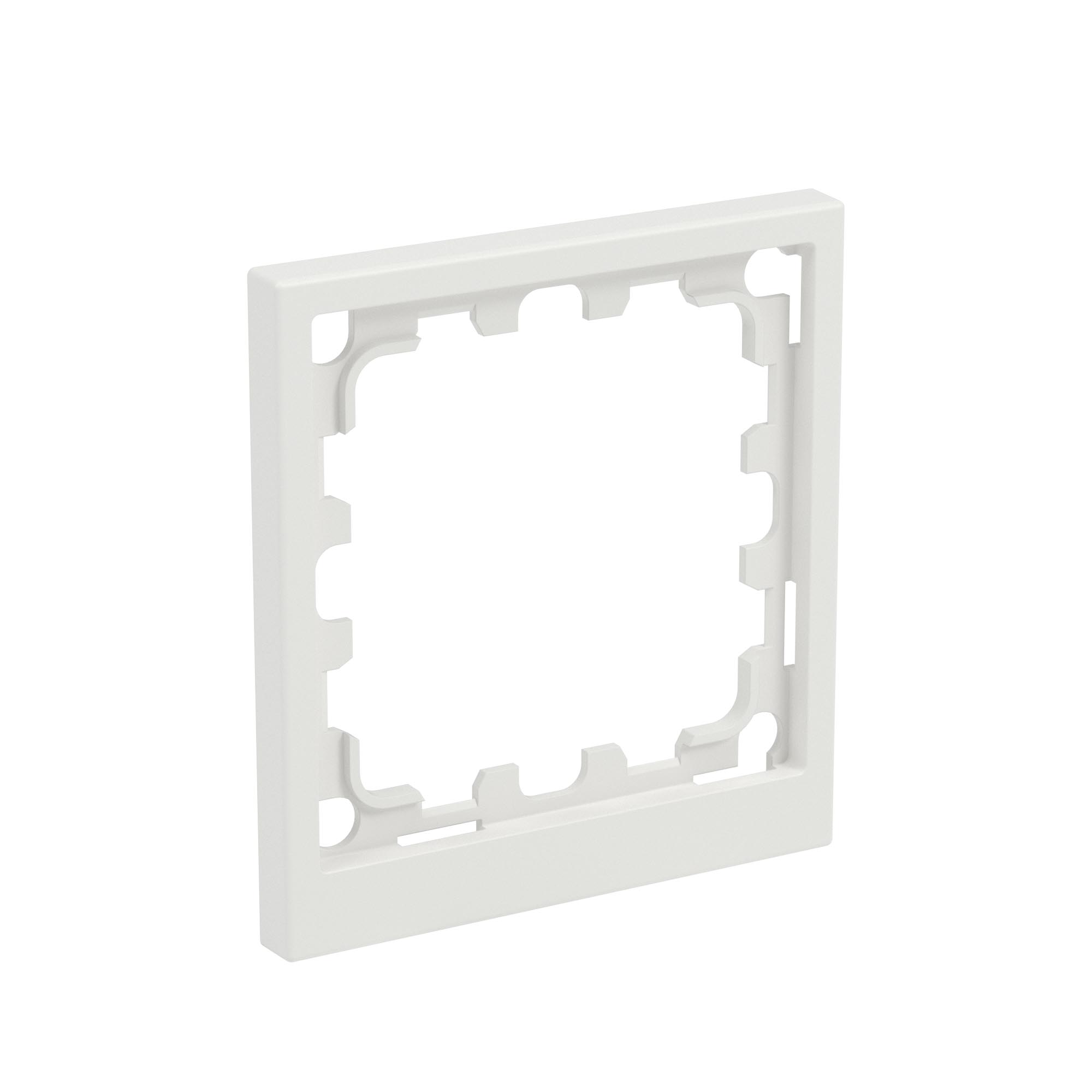 Рамка на 1 пост, KANT, белый песок