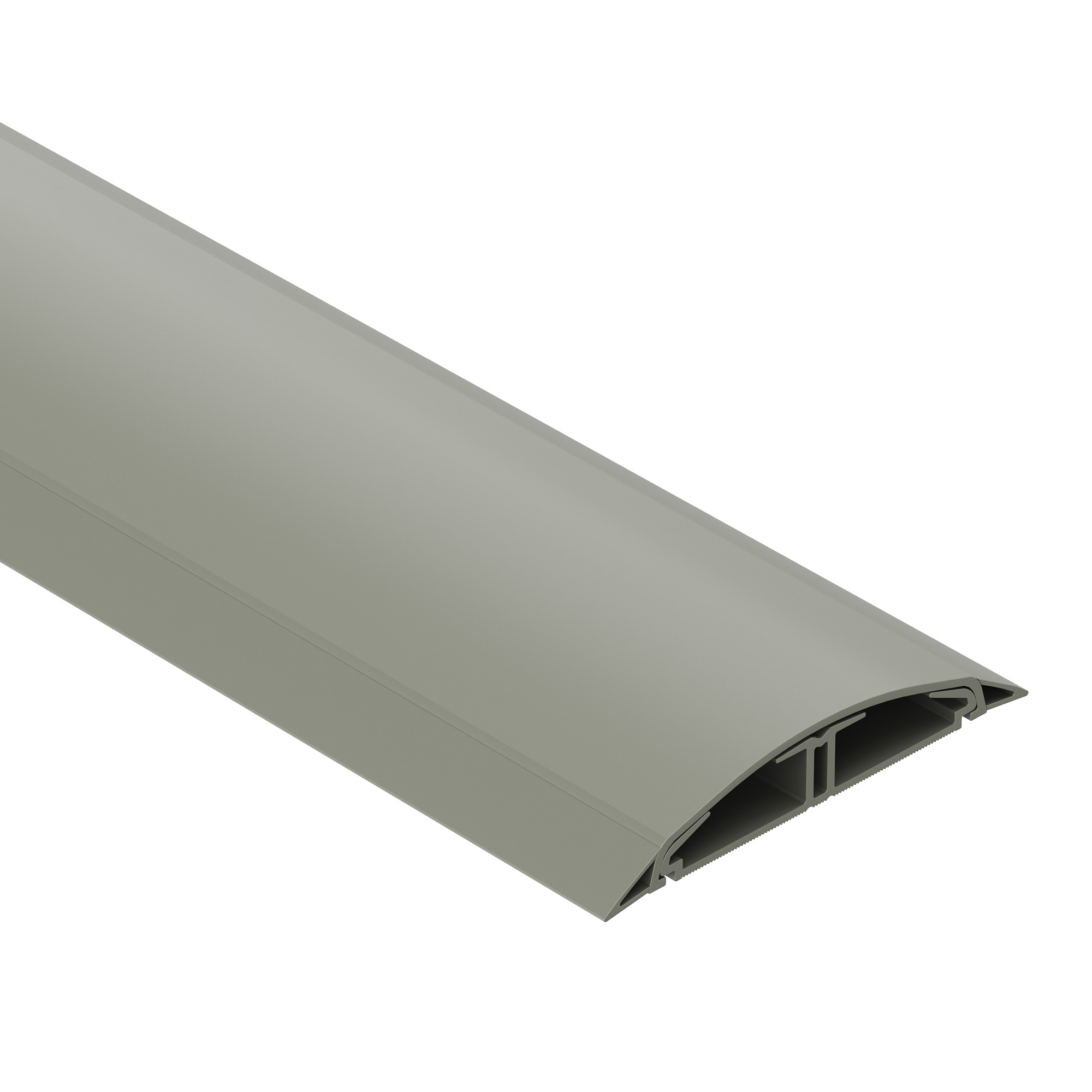 Напольный канал 75x17 мм CSP-F, серый