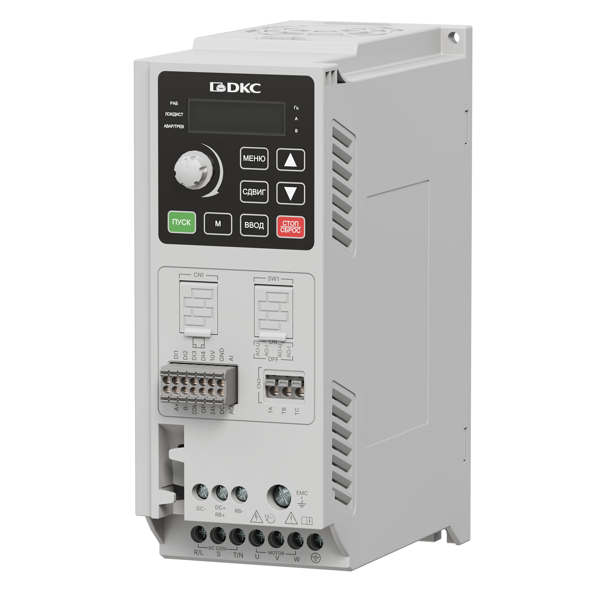 Преобразователь частоты V1000-2S-01R5G