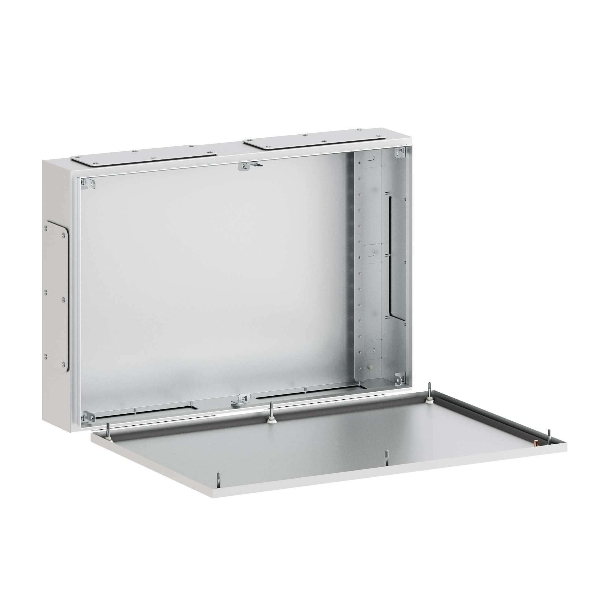 Корпус клеммный металлический SDE ВxШxГ 600x400x120 мм с фланцами, IP66