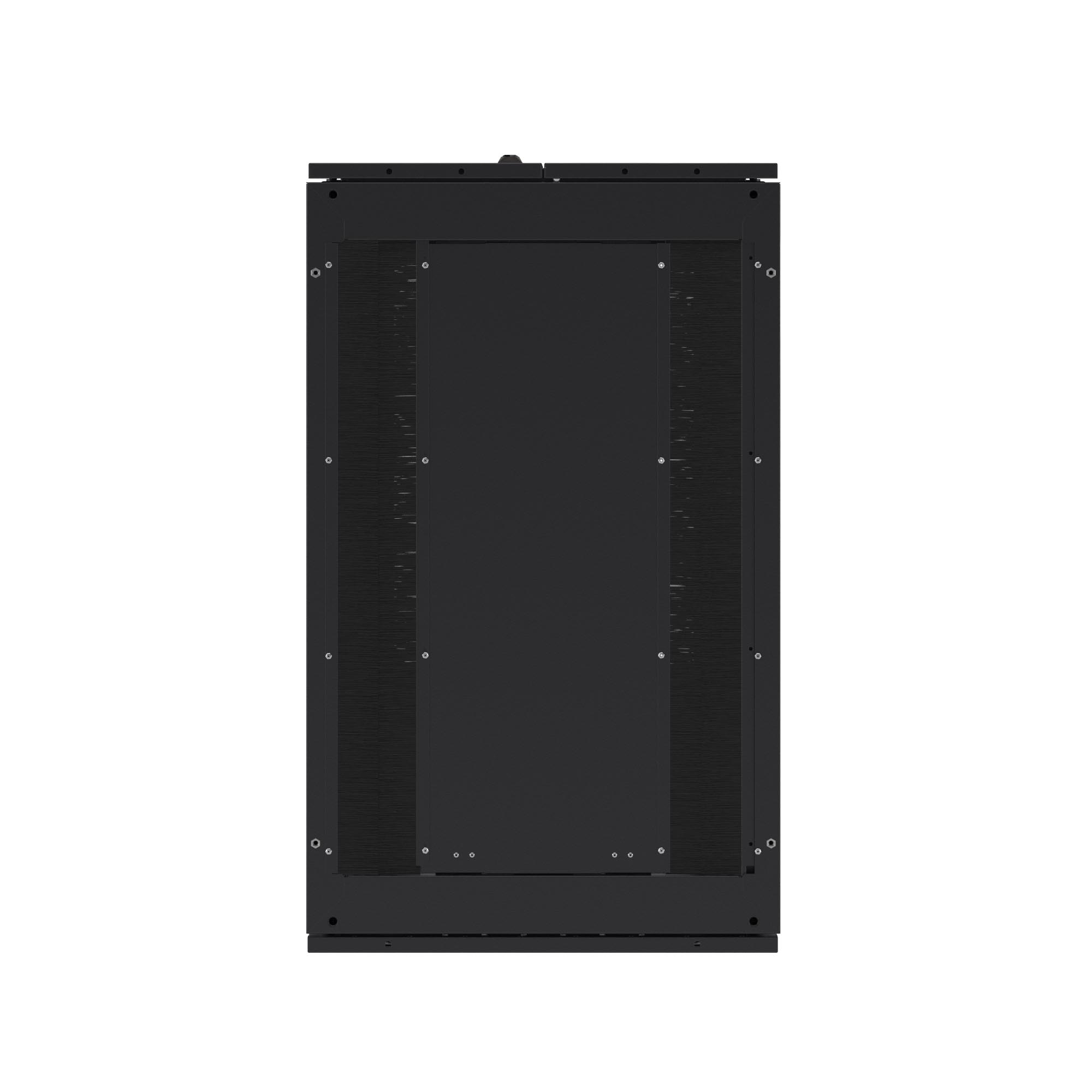 ИТ-Шкаф ДКС для ЦОД, Серия С, напольный, собранный 19'', 42U 600x1000мм, двойные боковые панели, черный RAL9005