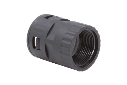 Accessories for industrial corrugated tubes