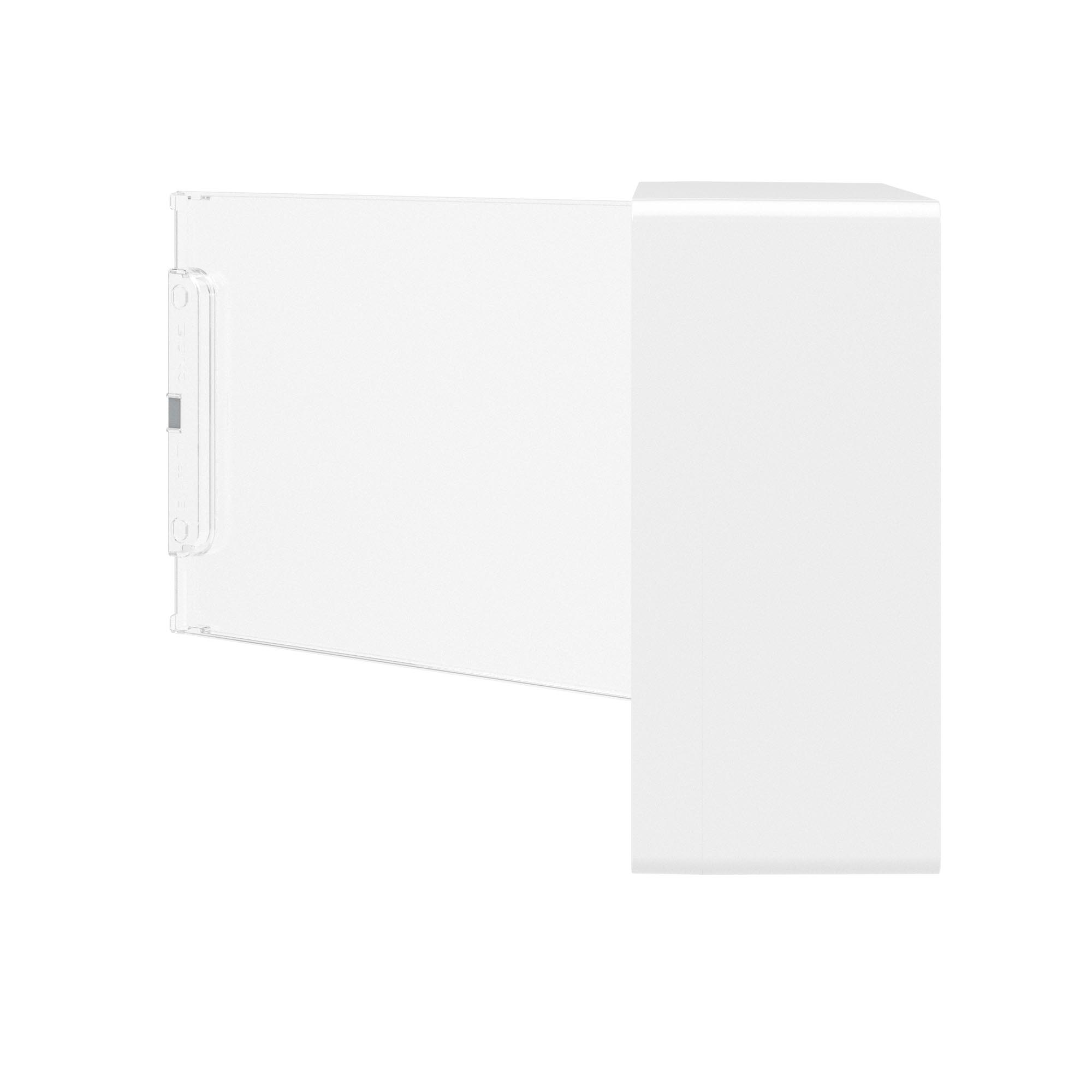 Щиток 12 мод настенный Фрейм (FRAME), белый, с прозрачной дверцей, с 2 шинами  PEN на 6 и 8 отв.