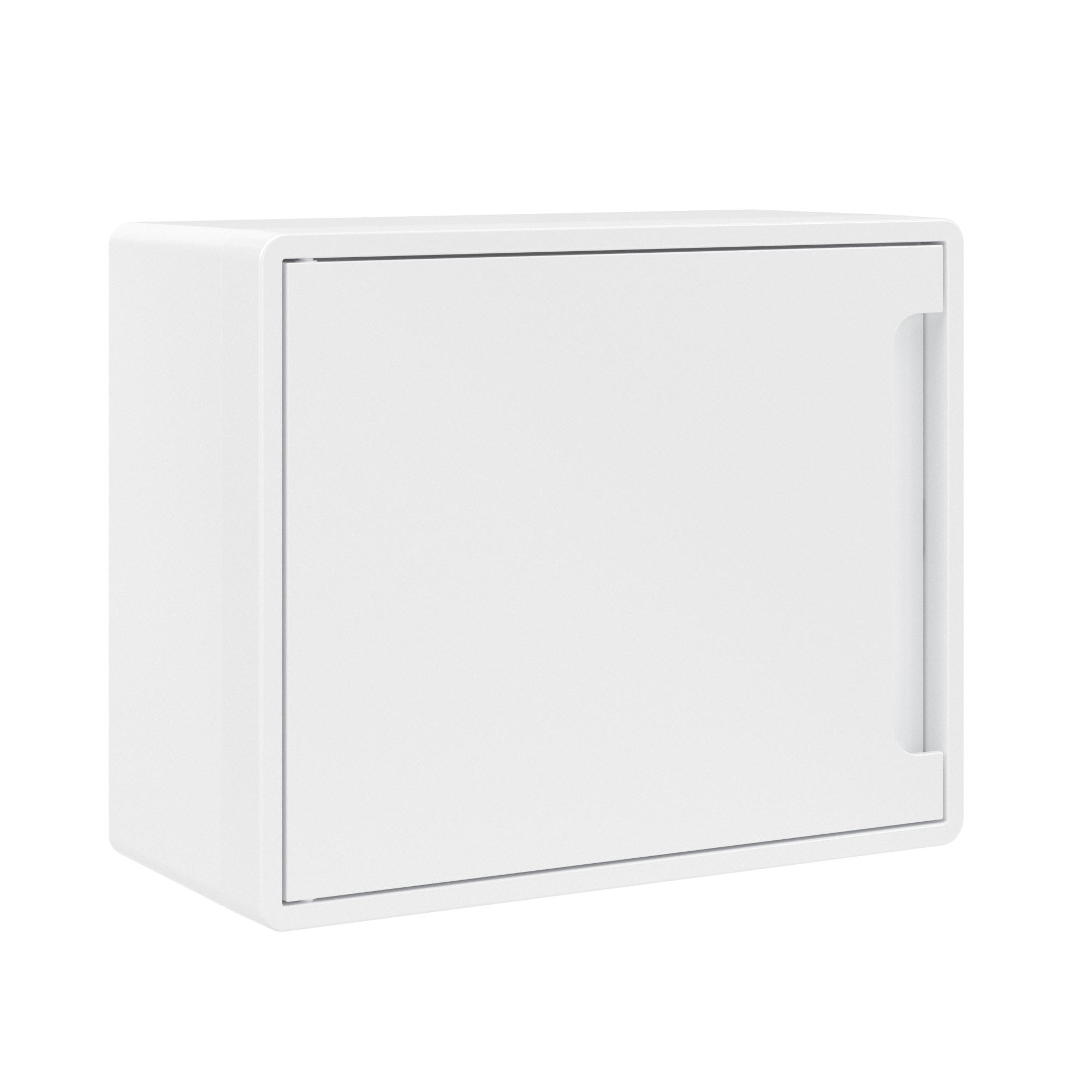 Щиток 8 мод настенный Фрейм (FRAME), белый с белой дверцей, с 2 шинами PEN на 6 и 8 отв.