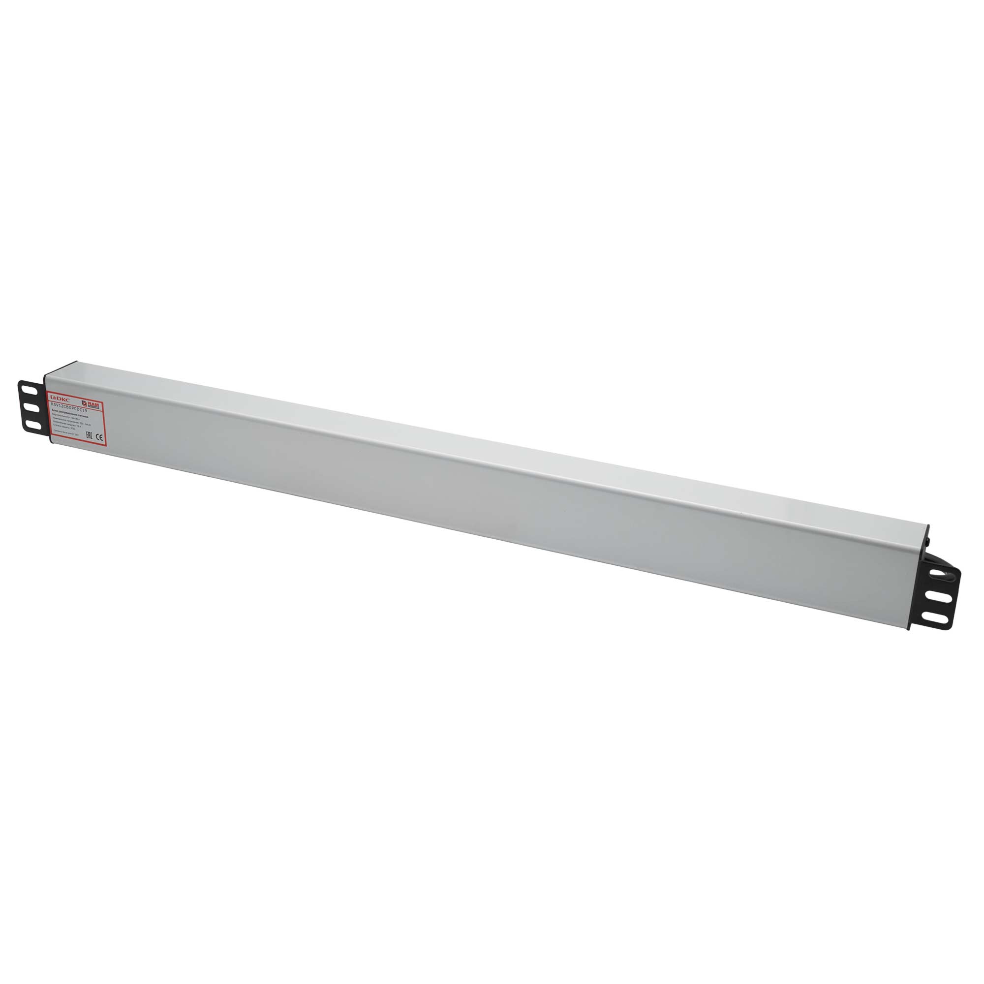 Блок распределения питания (PDU) 0U 16A с индикацией и автоматом, 1P Вых:12 C19, Вх:С20