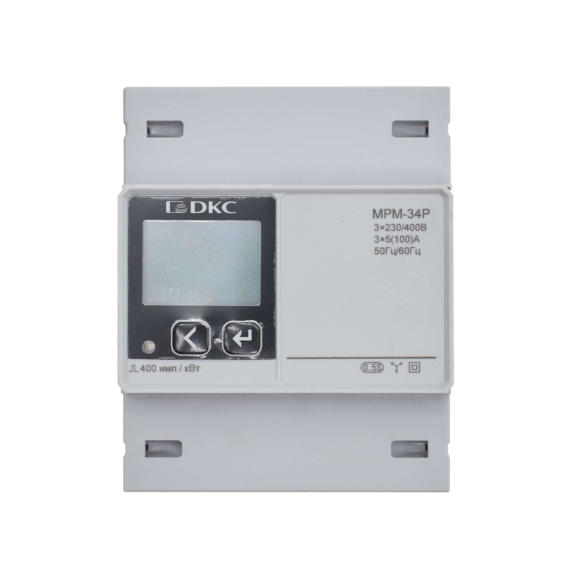 Многофункциональное измерительное устройство МРМ, RS-485, LCD дисплей,трёхфазный на DIN-рейку