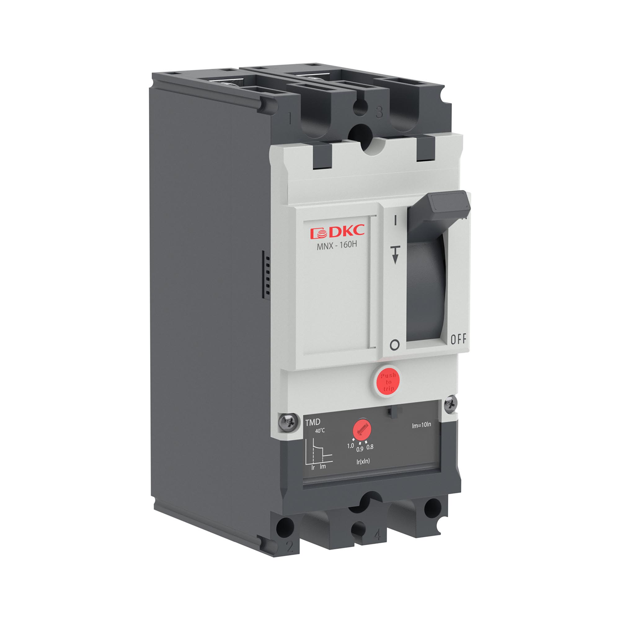 Автоматические выключатели в литом корпусе YON pro MNX Авт. выкл. YON pro MNX160H 2P 160A 150kA при AC240V расц. TMD DKC|ДКС