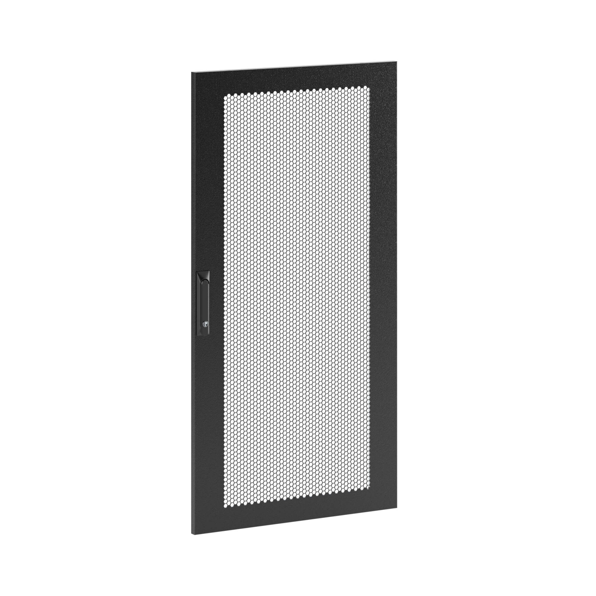Перфорированные двери Дверь перфорированная одностворчатая для IT-CQE 1200 x 800 RAL9005 DKC|ДКС
