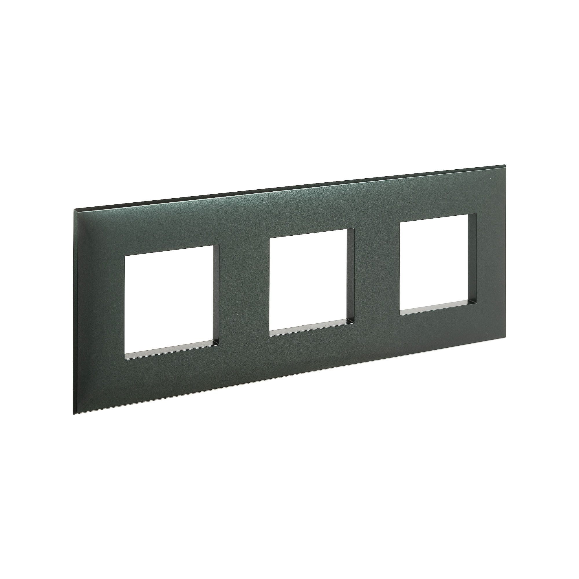 Рамка 3 поста (6 мод.), Avanti, сине-зеленый жемчуг