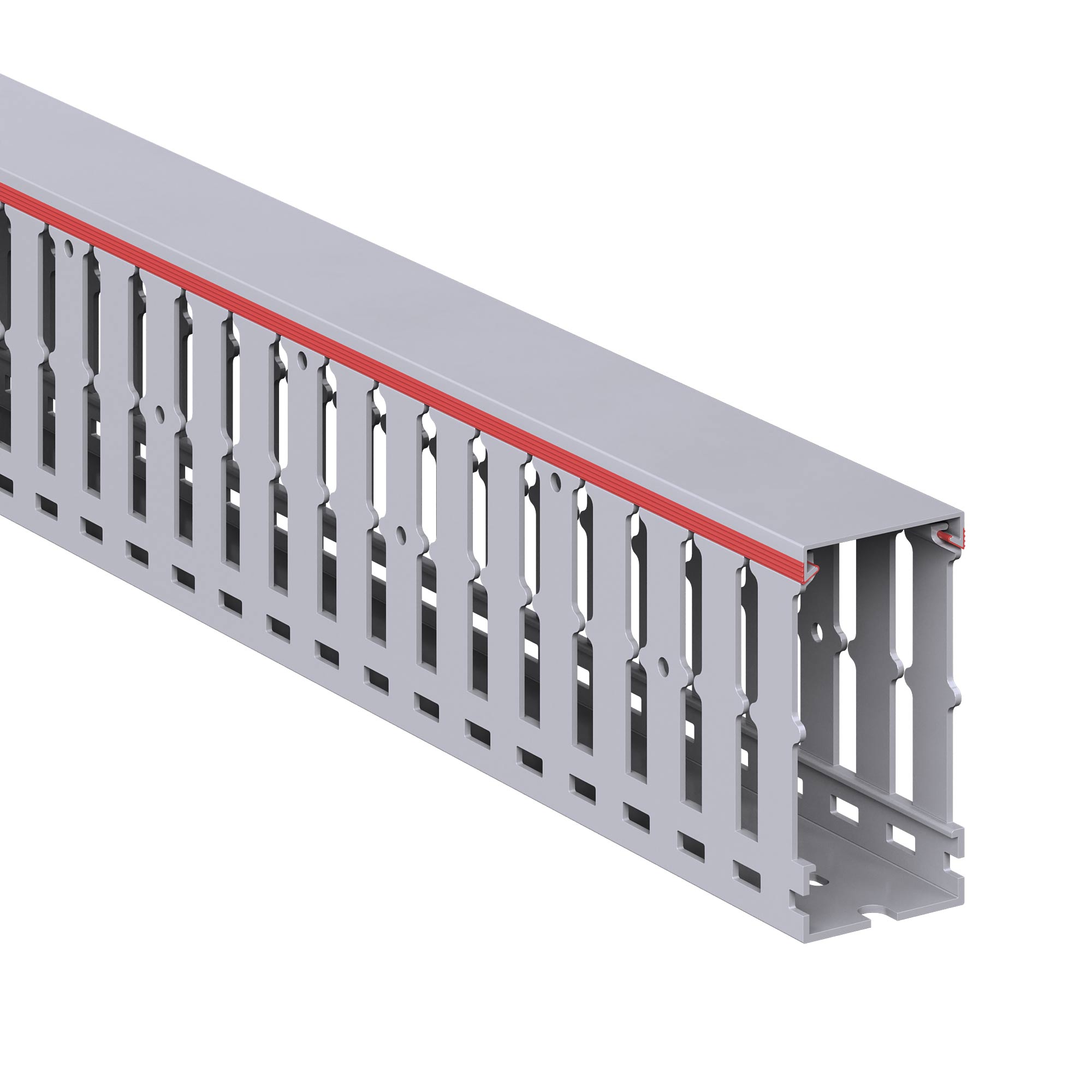 Перфорированные короба серии RL12 Короб перфорированный, серый RL12 40x80 DKC|ДКС