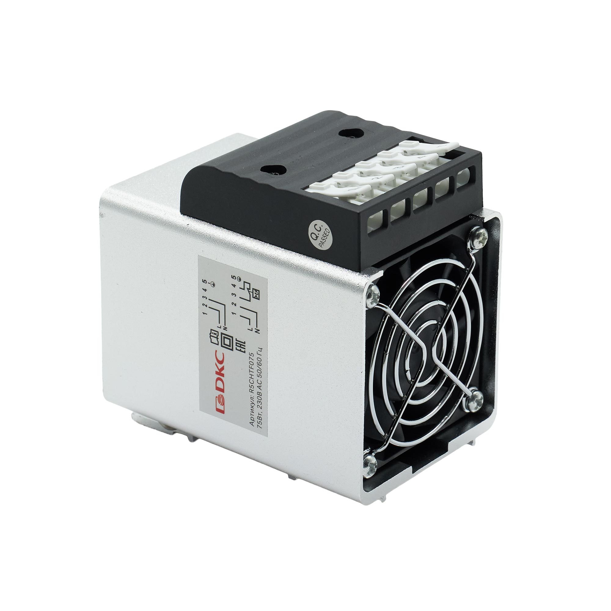 Компактный обогреватель с вентилятором 100 Вт, 115 В AC