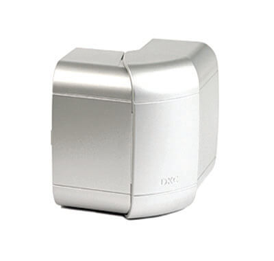 Кабель-канал 140х50 мм и аксессуары Угол внешний 140х50 мм, изменяемый (80-120°), цвет серый металлик DKC|ДКС