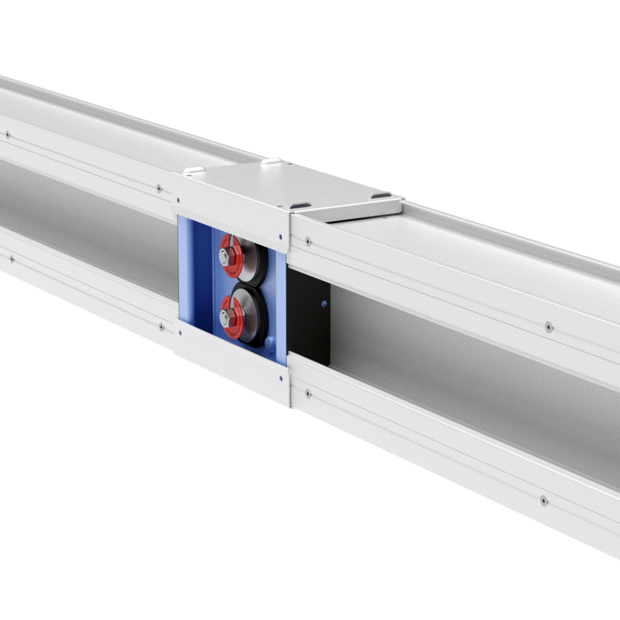 Горизонтальный + вертикальный угол + секция подключения, Al, IP55